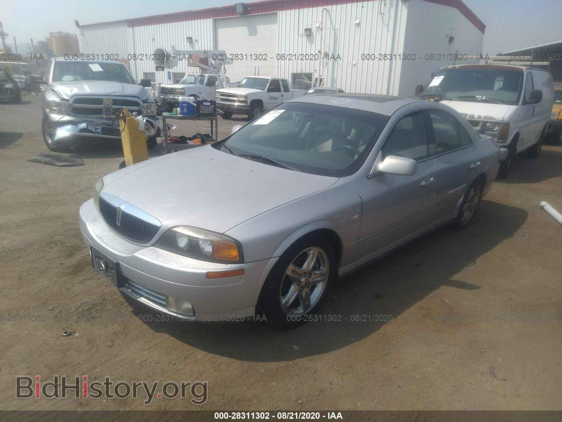2001 LINCOLN LS - VIN: 1LNHM87A31Y603088 - Фото 2