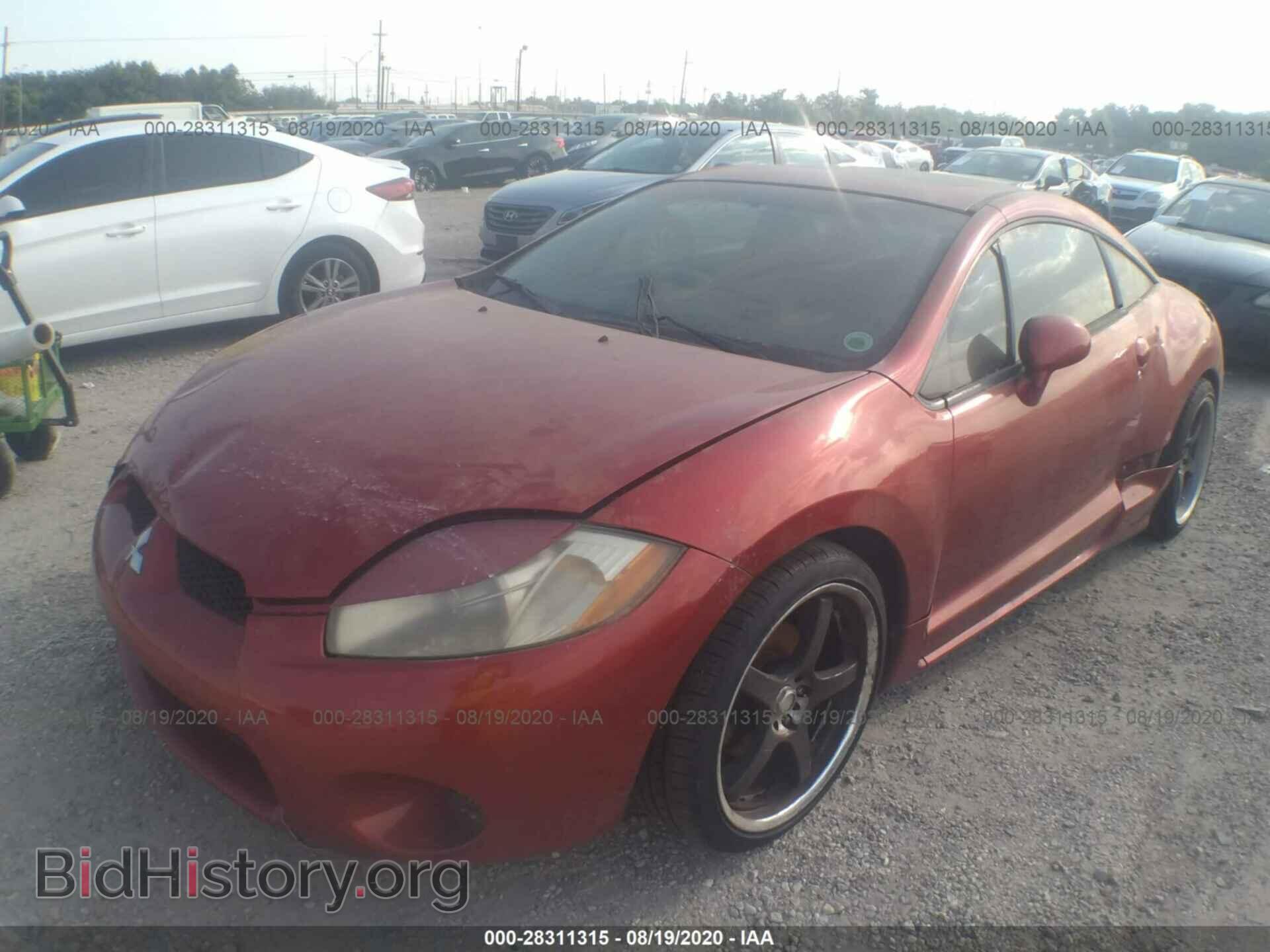 2008 MITSUBISHI ECLIPSE - VIN: 4A3AK24F38E033868 - Photo 2