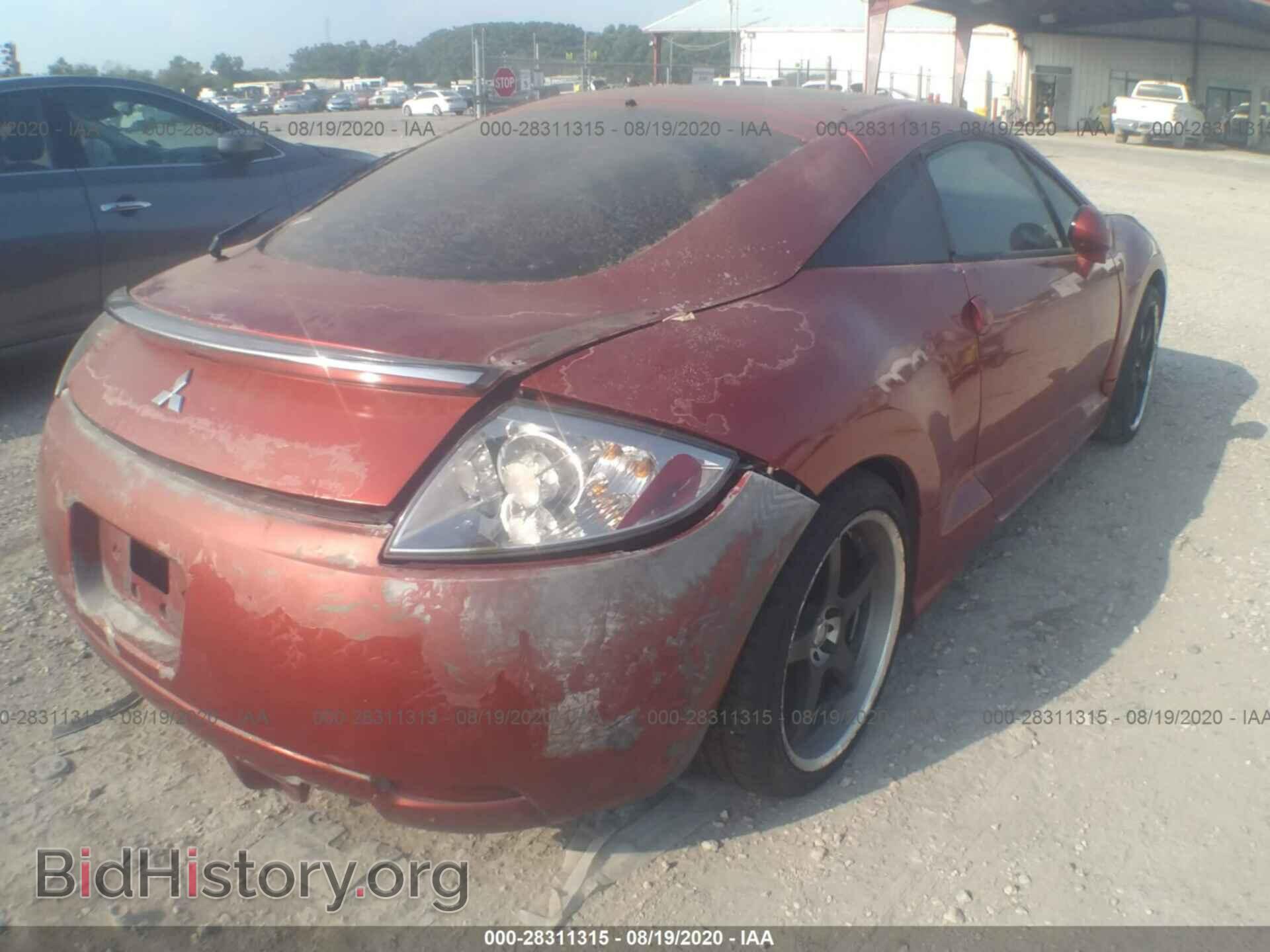 2008 MITSUBISHI ECLIPSE - VIN: 4A3AK24F38E033868 - Photo 4
