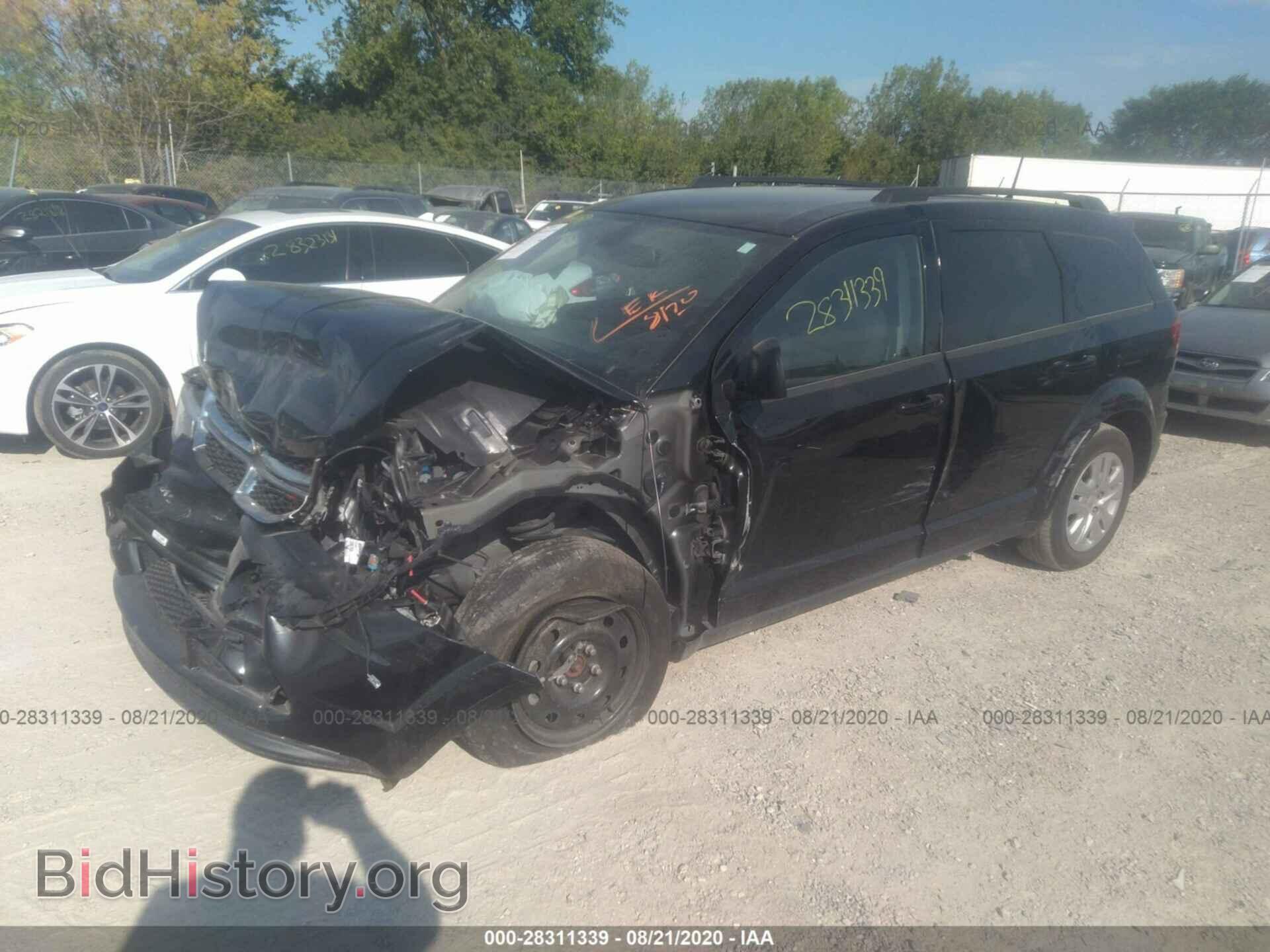 2019 DODGE JOURNEY - VIN: 3C4PDCAB6KT859104 - Фото 2