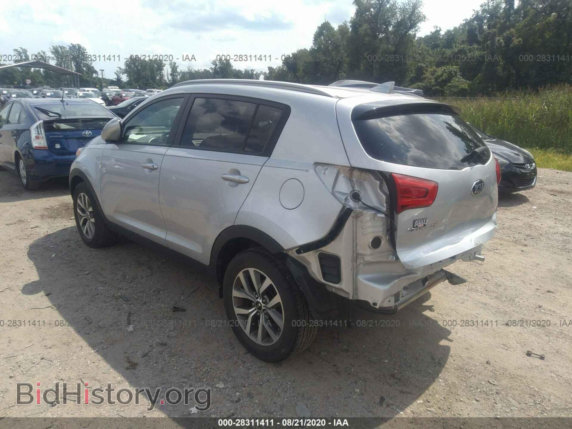 2014 KIA SPORTAGE - VIN: KNDPB3AC8E7570118 - Фото 3