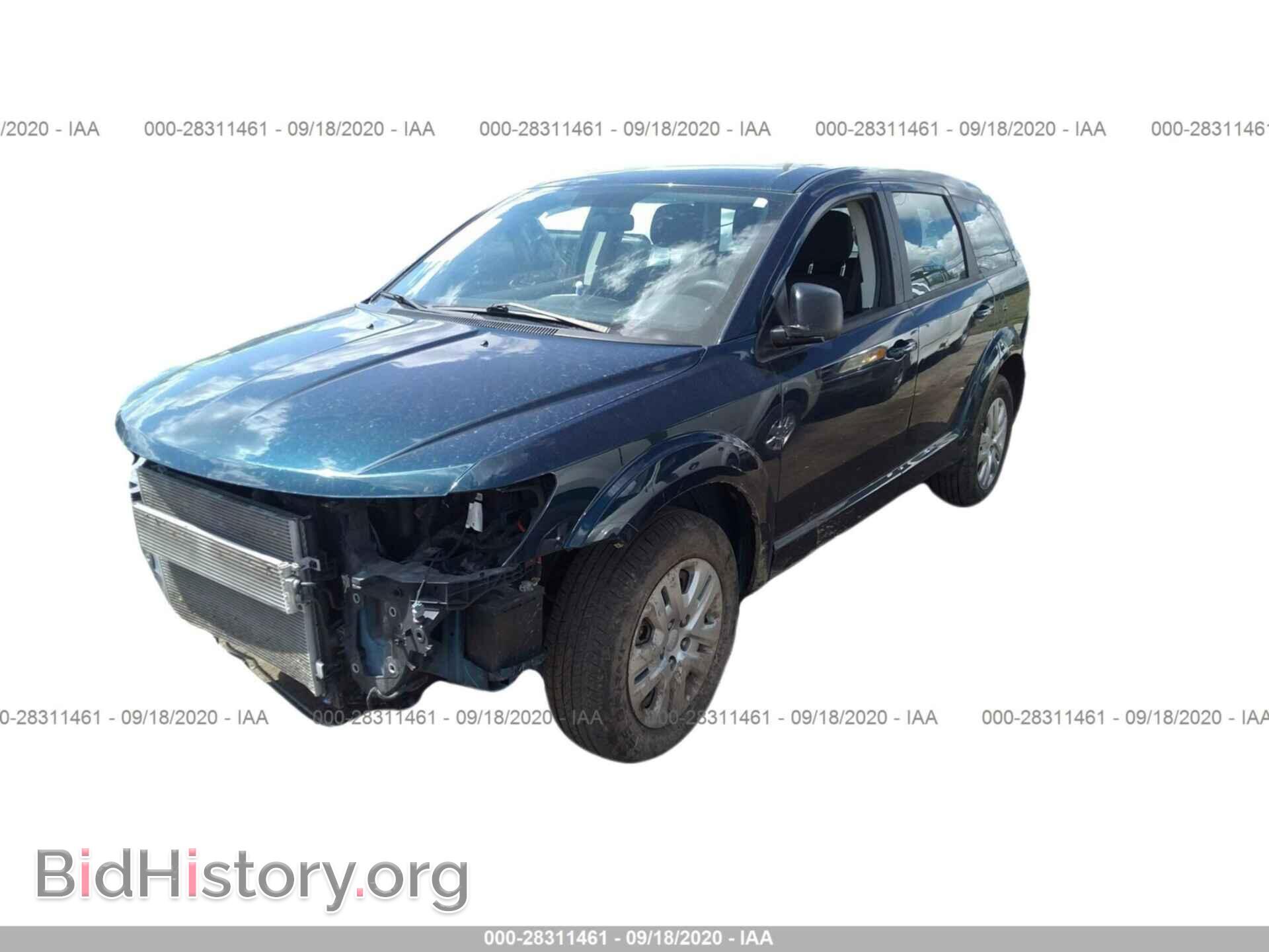 2014 DODGE JOURNEY - VIN: 3C4PDCAB7ET197506 - Фото 2