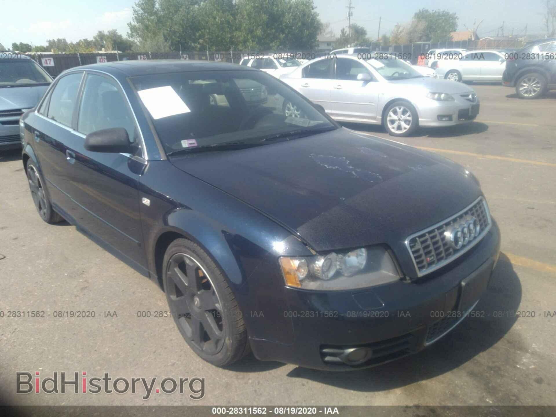 Photo WAUPL68E44A066105 - AUDI S4 2004