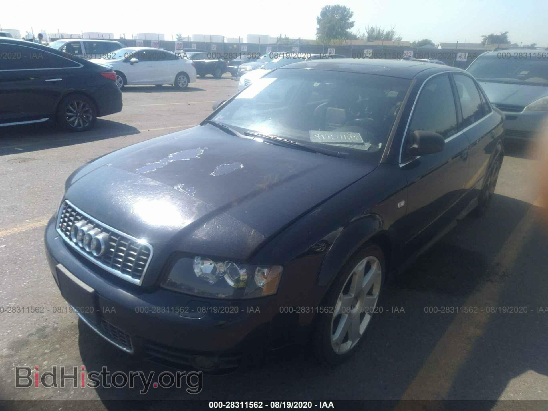 2004 AUDI S4 - VIN: WAUPL68E44A066105 - Фото 2