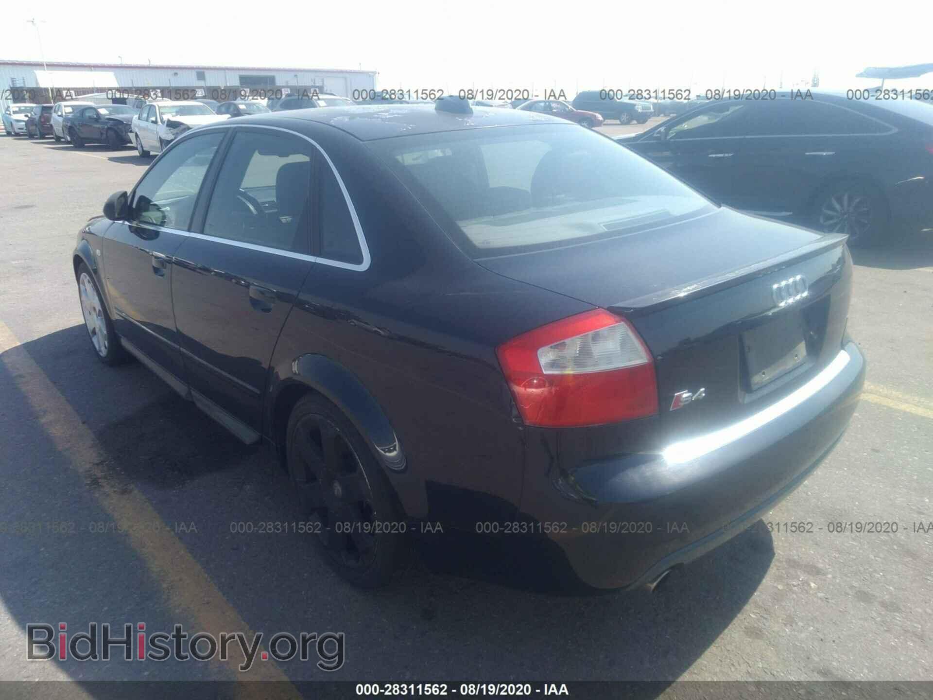 2004 AUDI S4 - VIN: WAUPL68E44A066105 - Фото 3