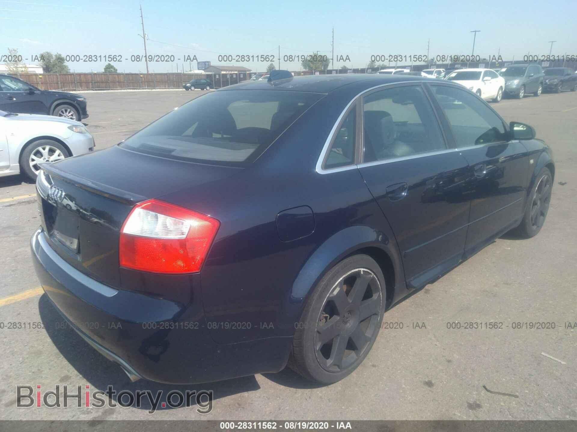 2004 AUDI S4 - VIN: WAUPL68E44A066105 - Фото 4