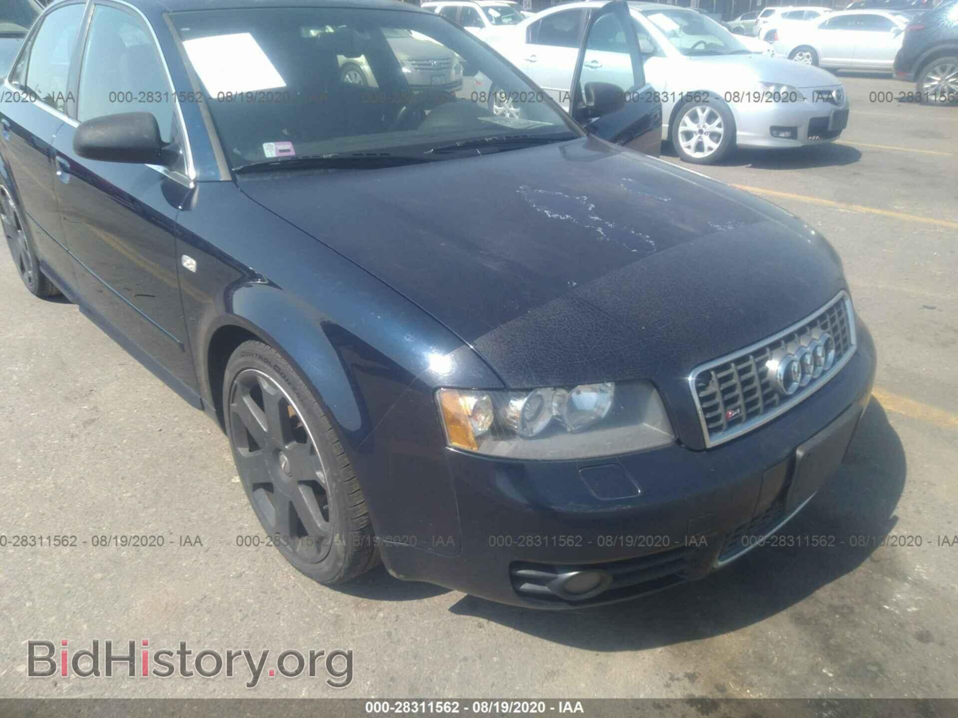 2004 AUDI S4 - VIN: WAUPL68E44A066105 - Фото 6
