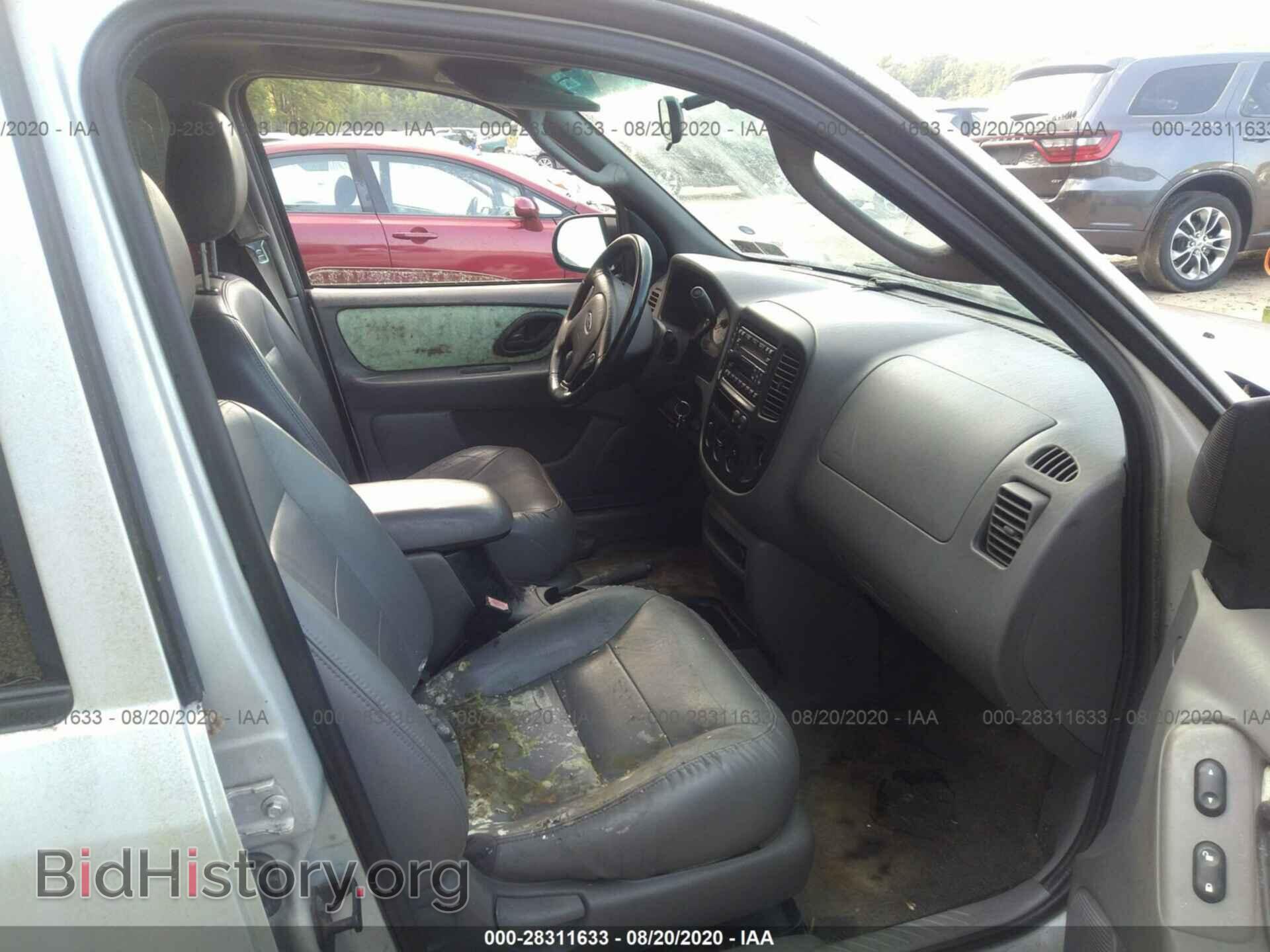 2002 FORD ESCAPE - VIN: 1FMCU03102KD12666 - Фото 5