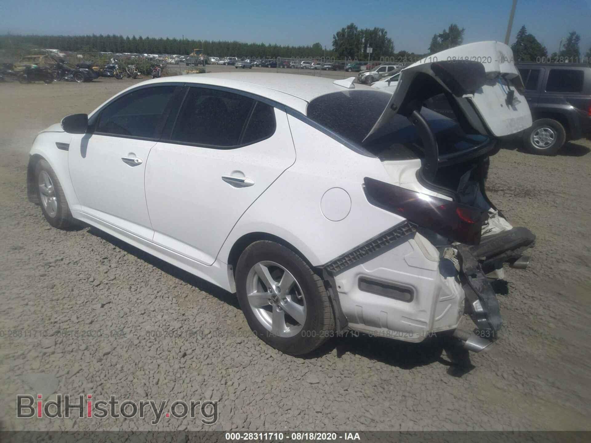 2015 KIA OPTIMA - VIN: KNAGM4A77F5558846 - Фото 3