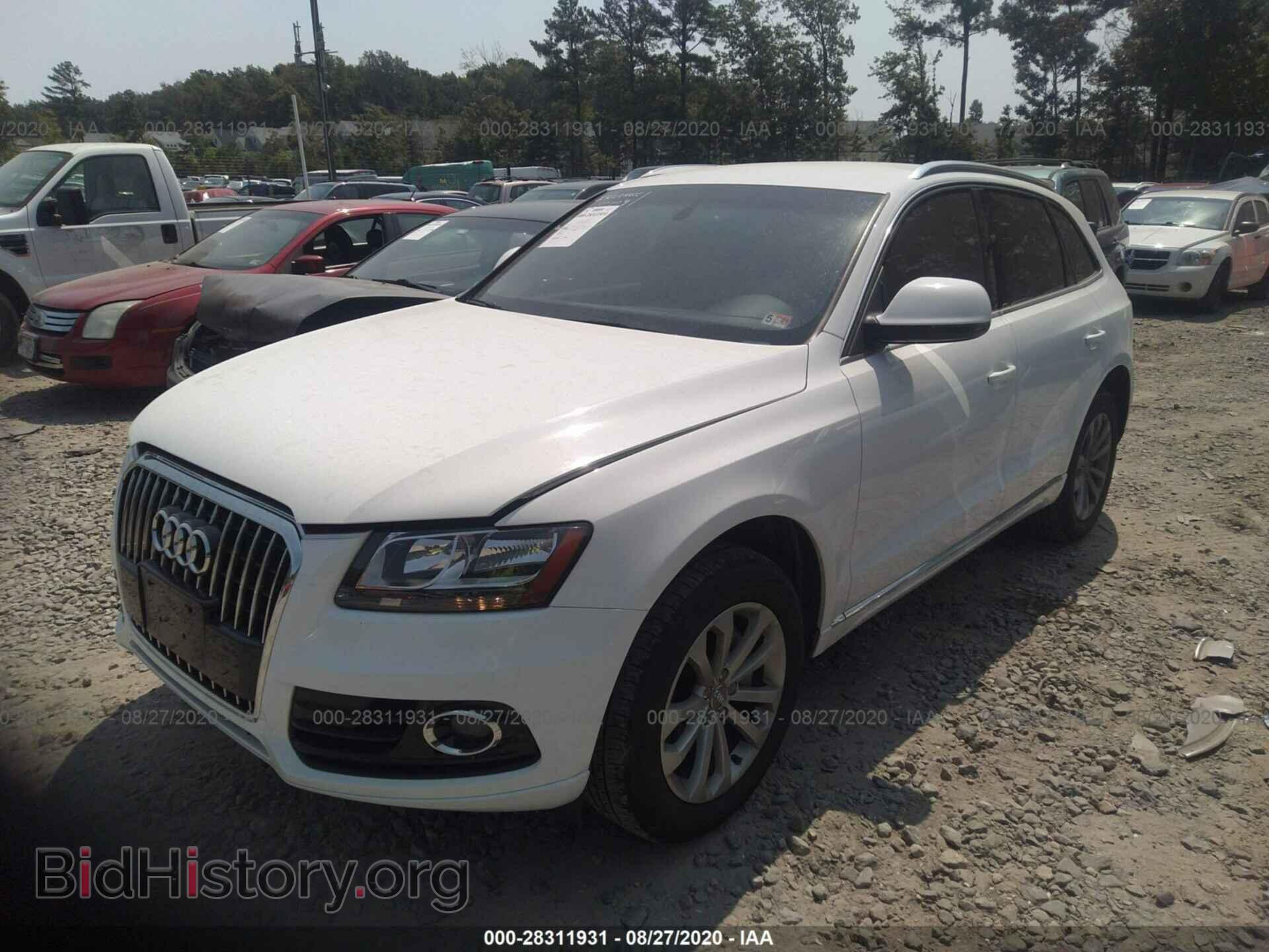 2014 AUDI Q5 - VIN: WA1CFAFP8EA058648 - Фото 2