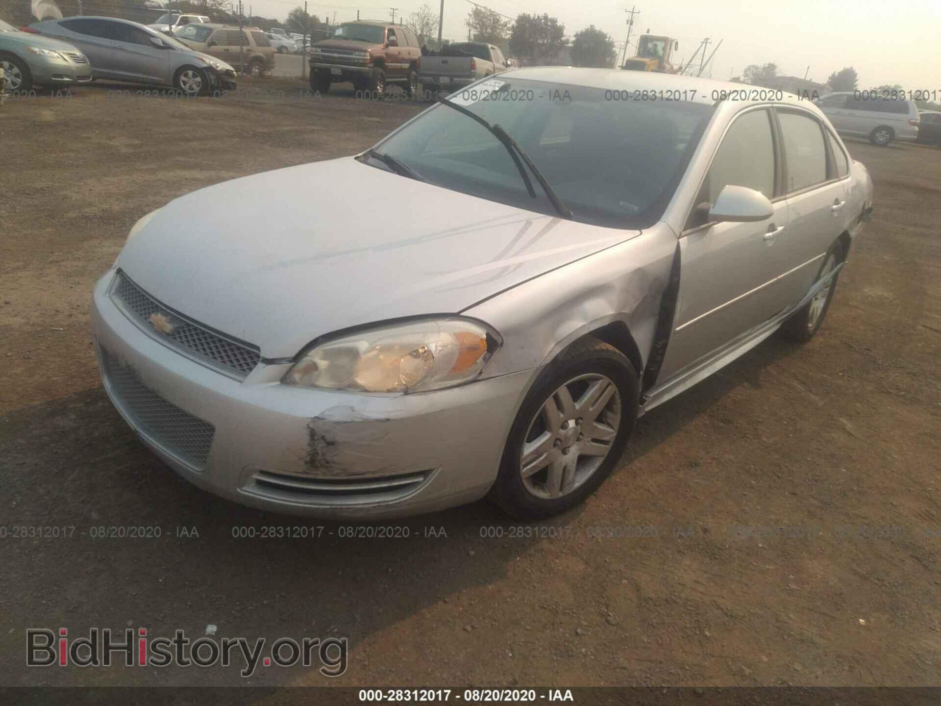 2013 CHEVROLET IMPALA - VIN: 2G1WG5E36D1226410 - Фото 2