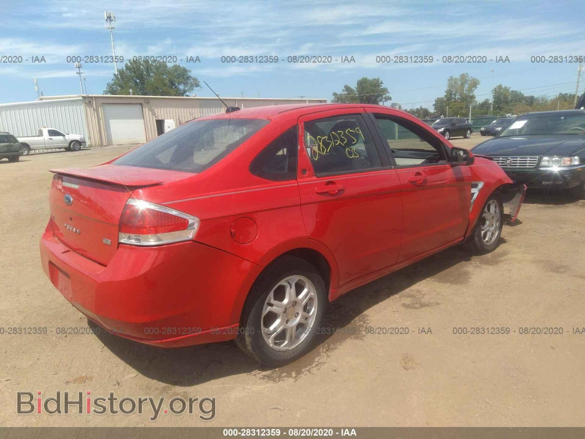 2008 FORD FOCUS - VIN: 1FAHP35N98W176242 - Фото 4