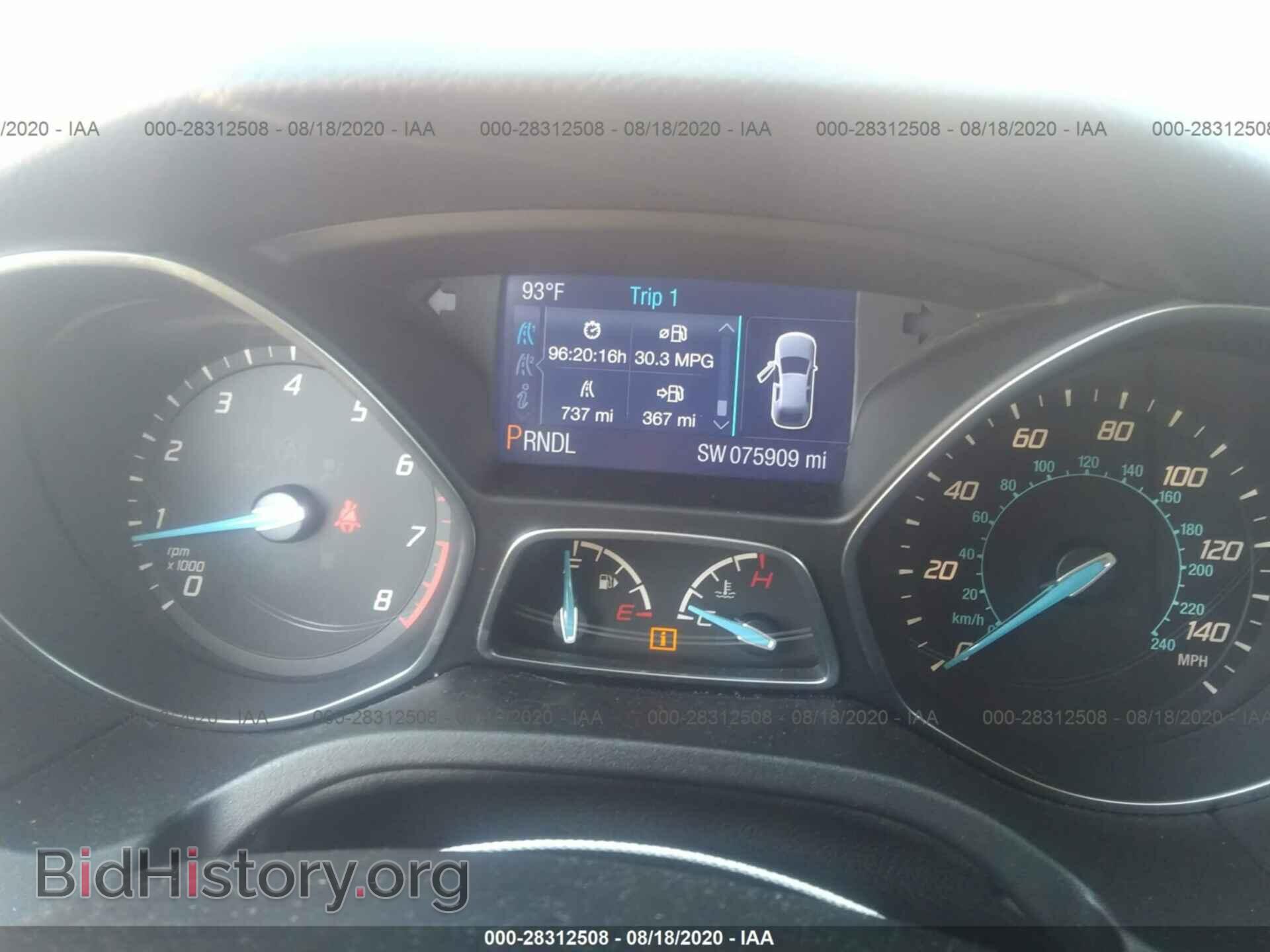 2014 FORD FOCUS - VIN: 1FADP3K20EL333856 - Фото 7