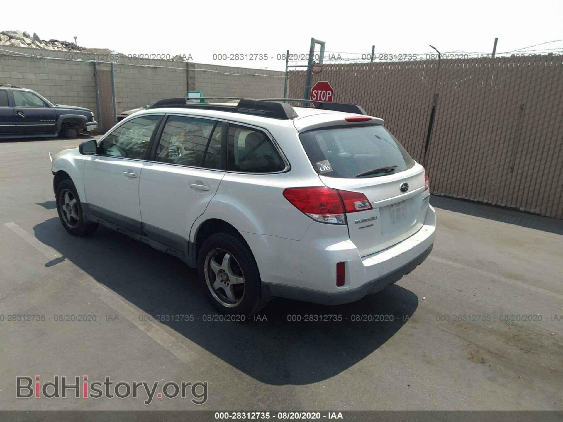2010 SUBARU OUTBACK - VIN: 4S4BRBAC8A3338423 - Фото 3