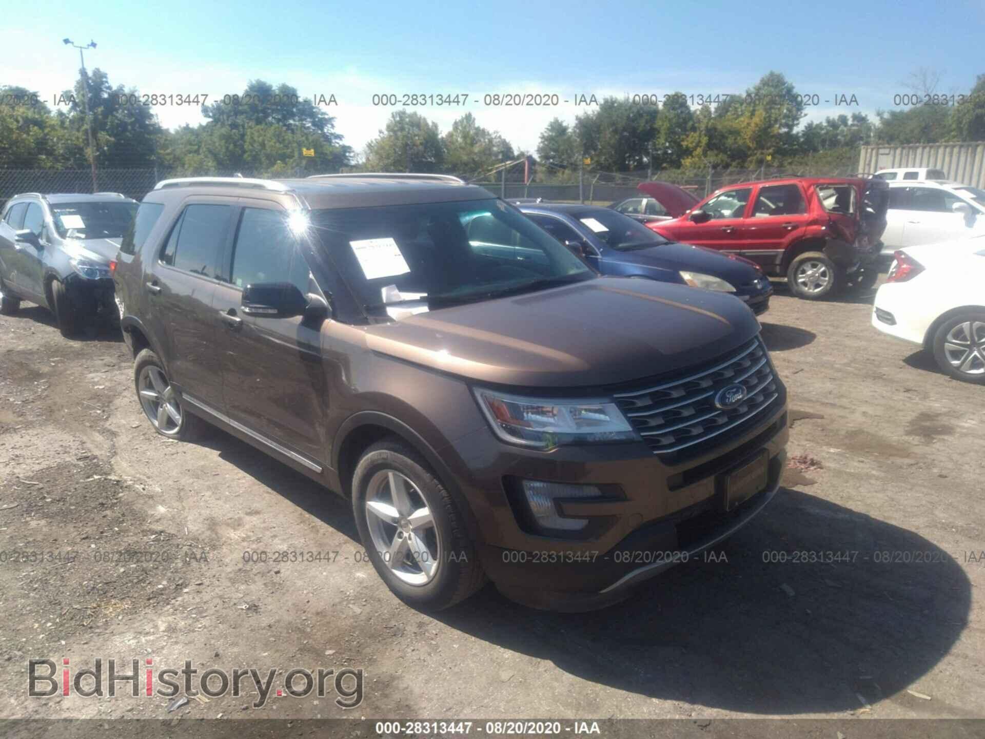 Photo 1FM5K8D84GGD08851 - FORD EXPLORER 2016