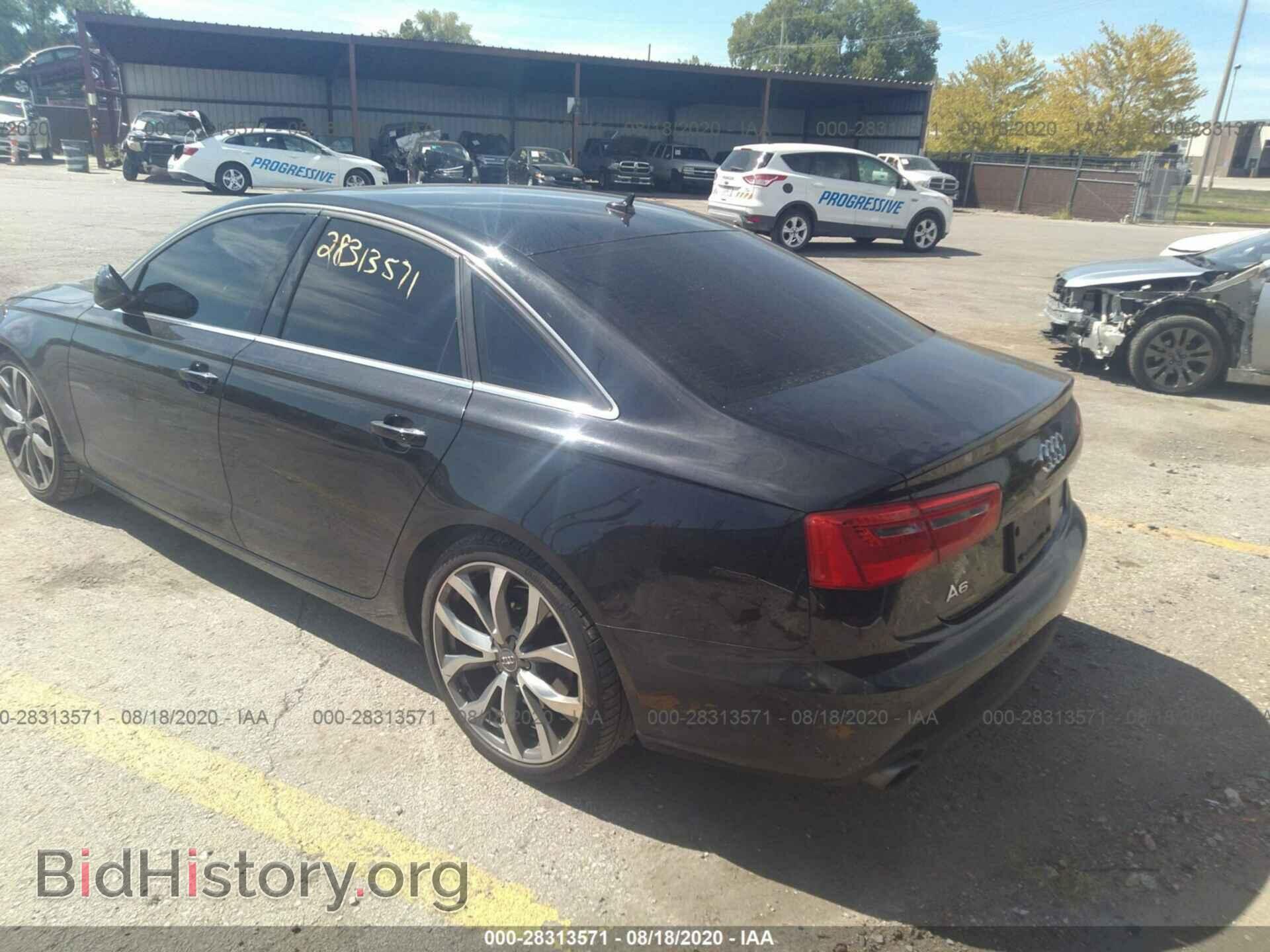 2014 AUDI A6 - VIN: WAUDFAFC2EN152859 - Фото 3