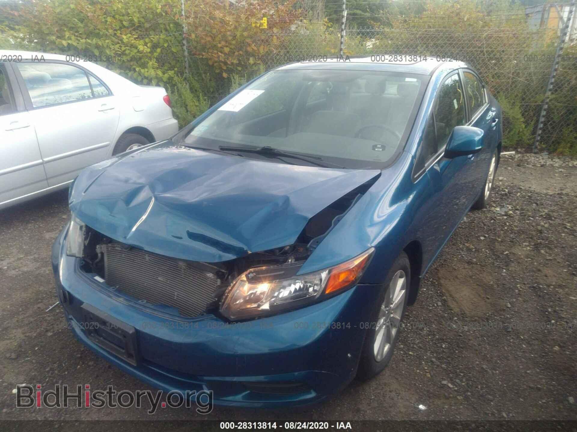 2012 HONDA CIVIC SDN - VIN: 2HGFB2F81CH532503 - Фото 2
