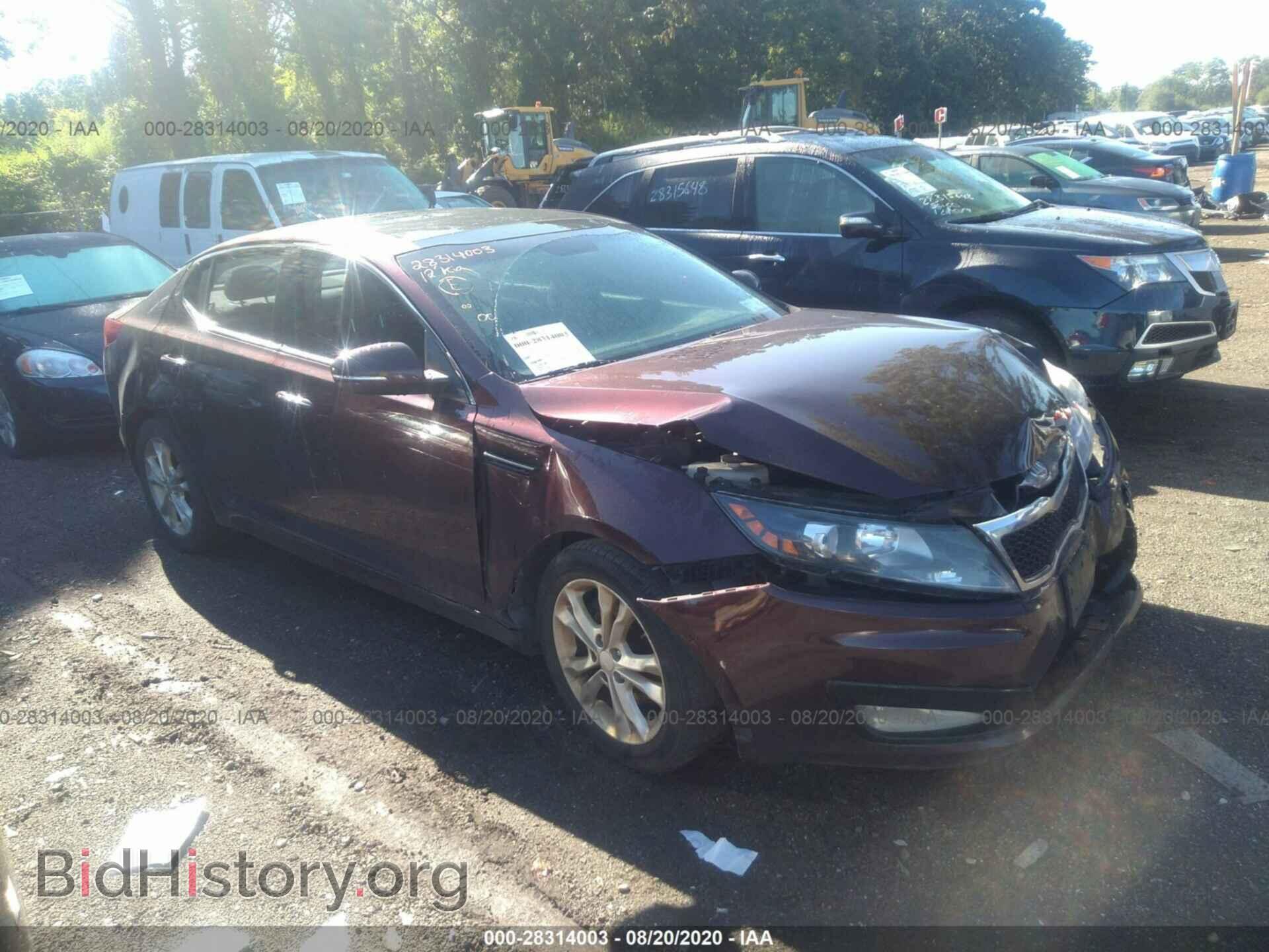 Photo 5XXGN4A7XCG066609 - KIA OPTIMA 2012