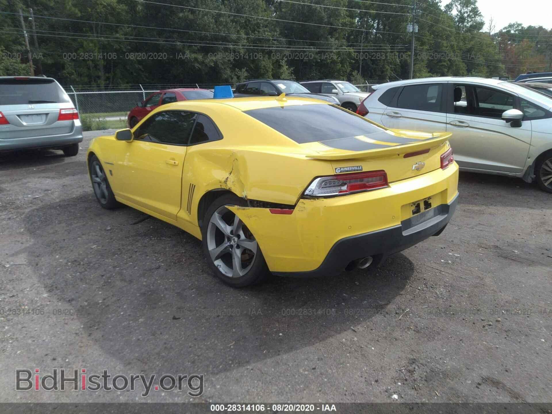 2014 CHEVROLET CAMARO - VIN: 2G1FB1E35E9310051 - Фото 3