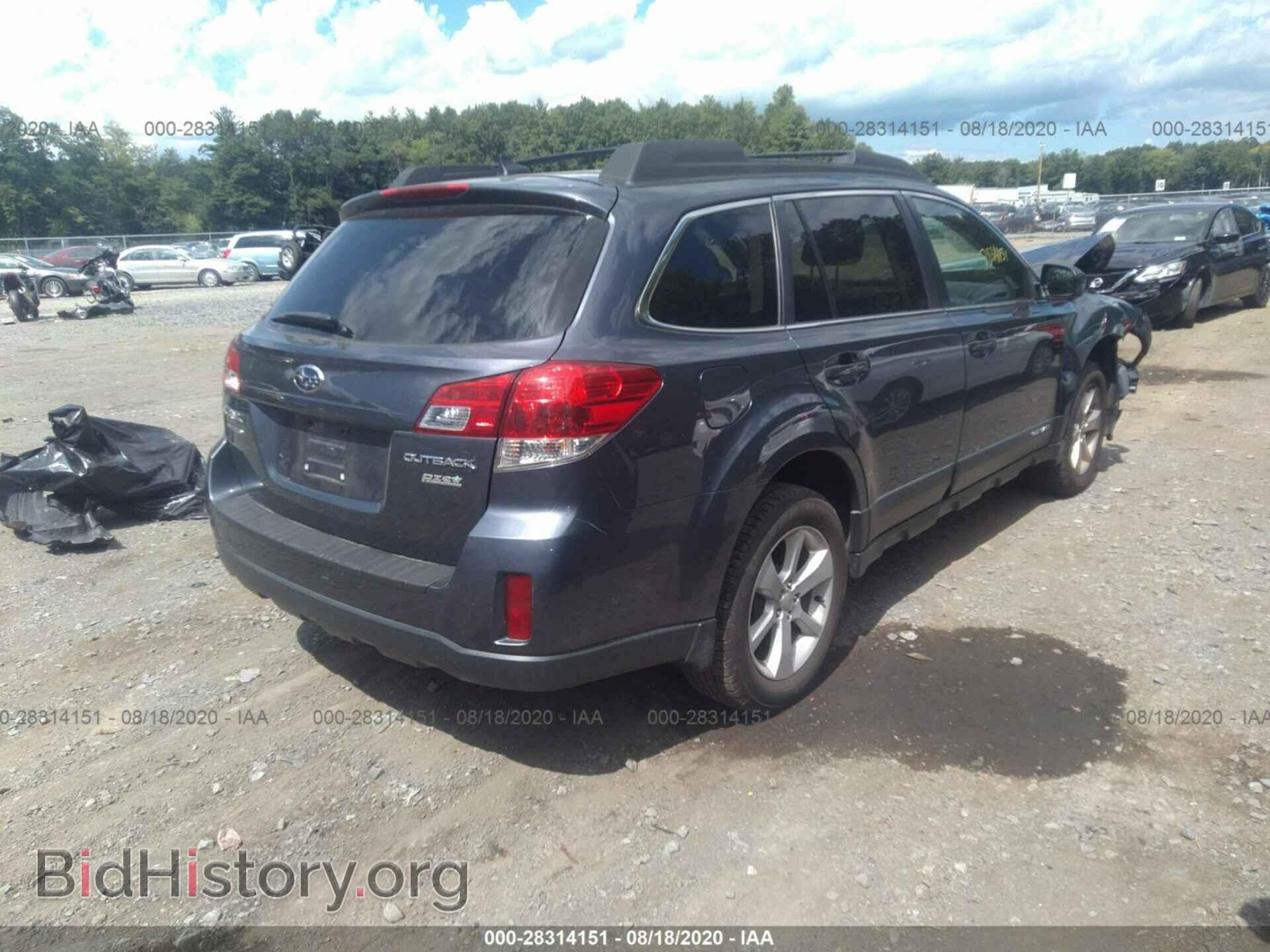2014 SUBARU OUTBACK - VIN: 4S4BRBDC4E3243763 - Фото 4
