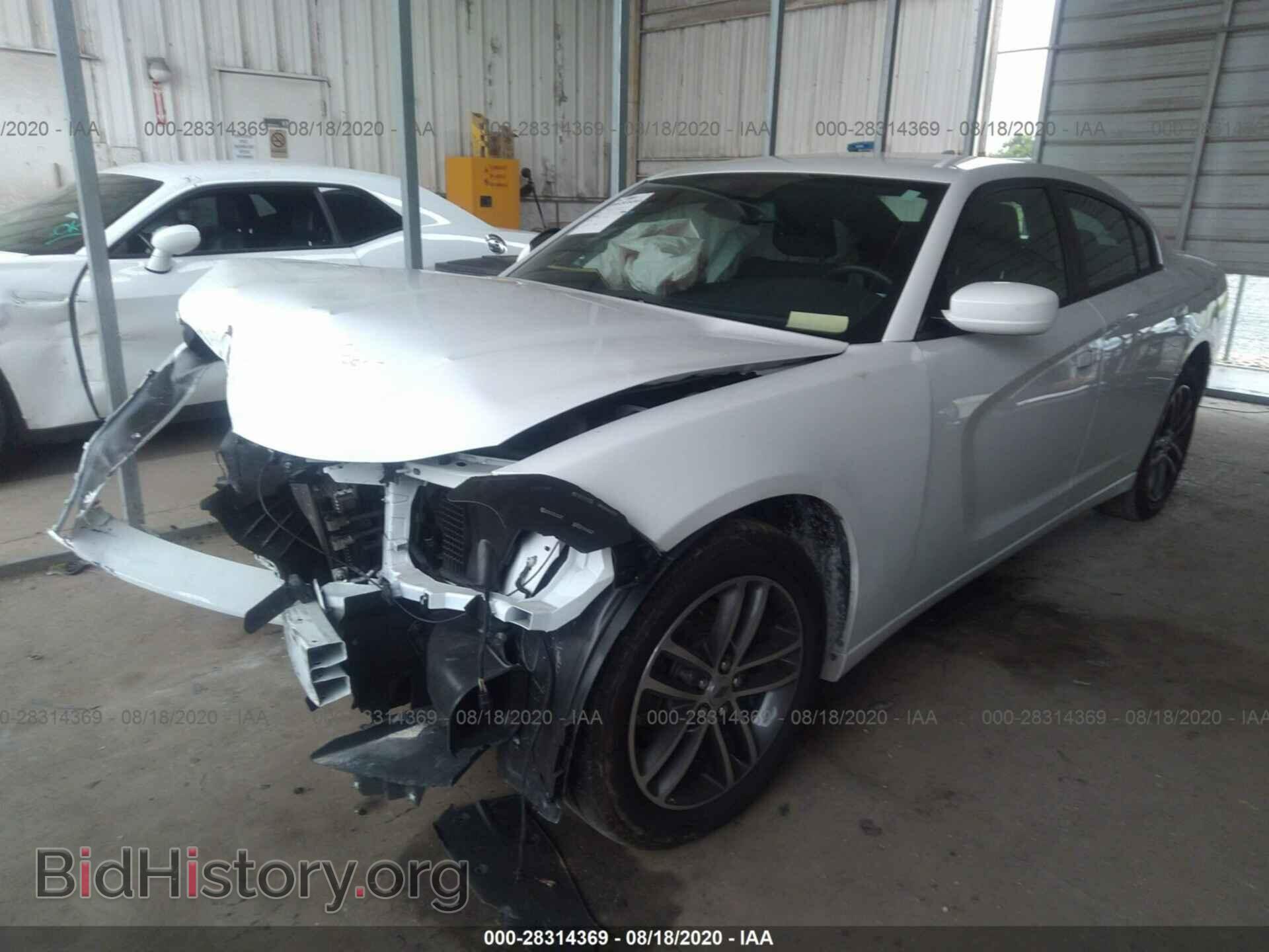 2019 DODGE CHARGER - VIN: 2C3CDXJG0KH639052 - Фото 2