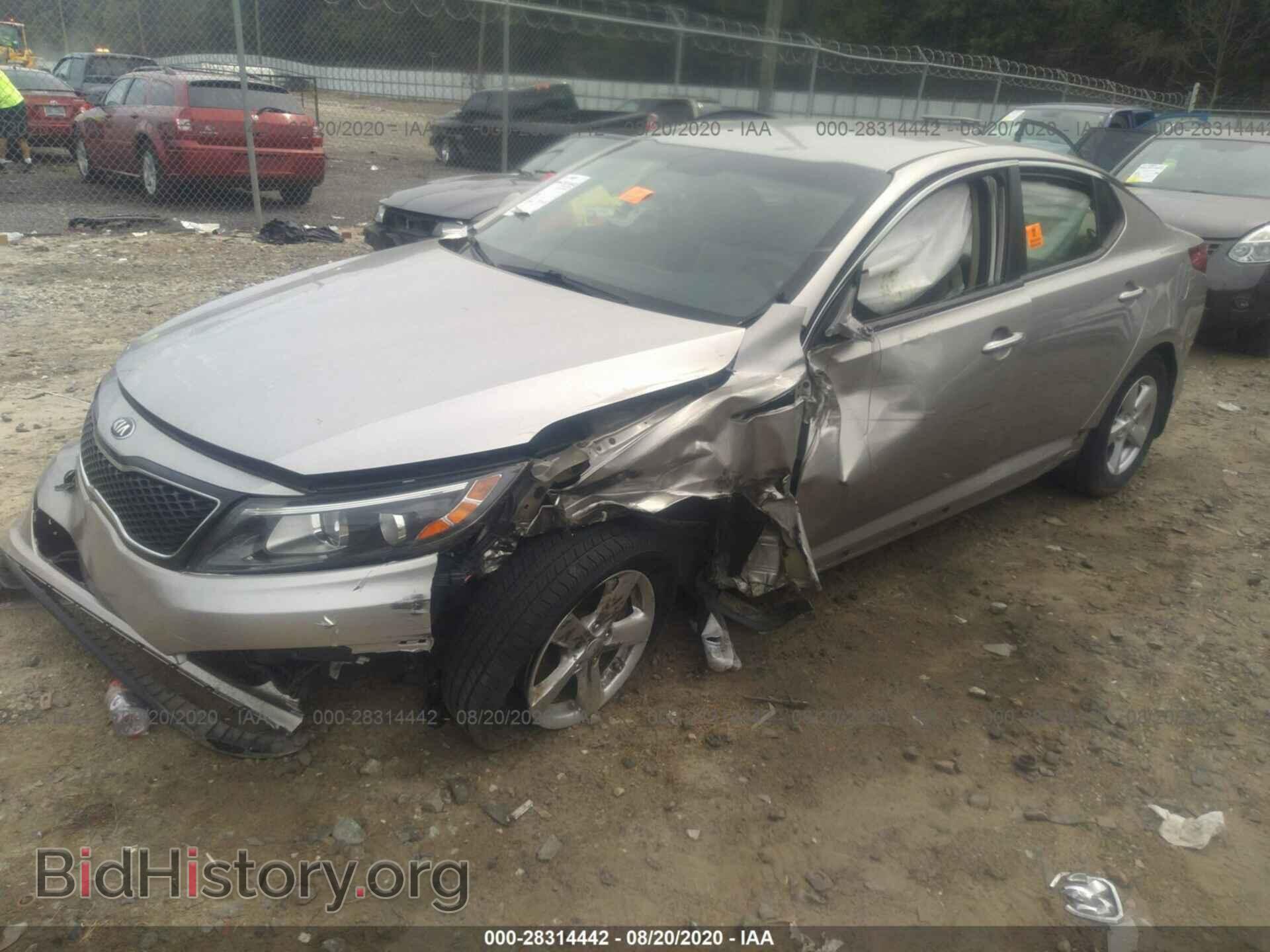 2015 KIA OPTIMA - VIN: KNAGM4A74F5547173 - Фото 2