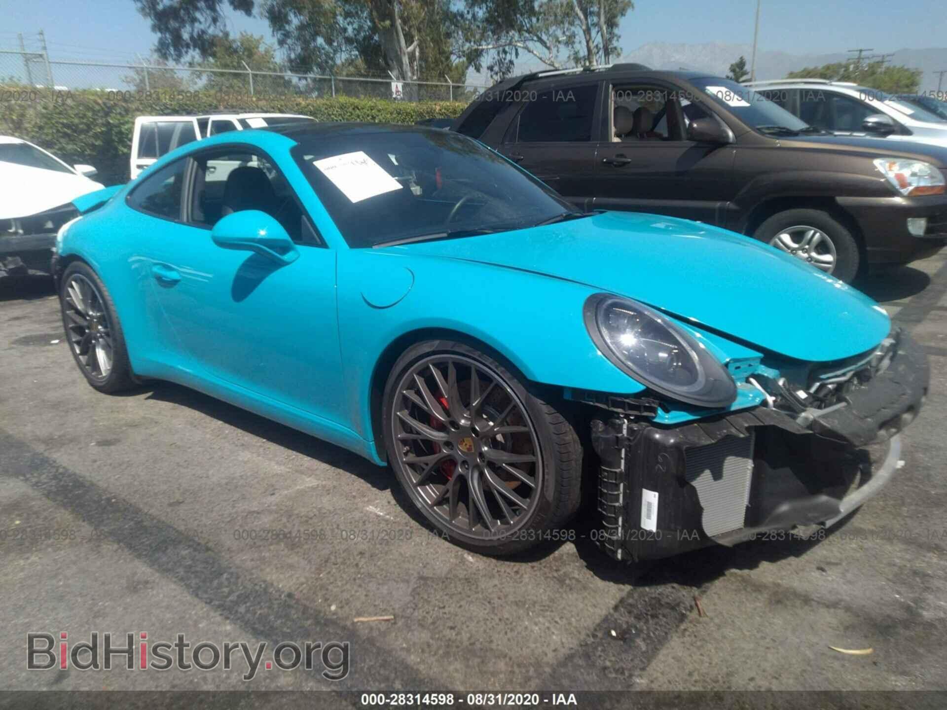 Фотография WP0AB2A99HS122184 - PORSCHE 911 2017
