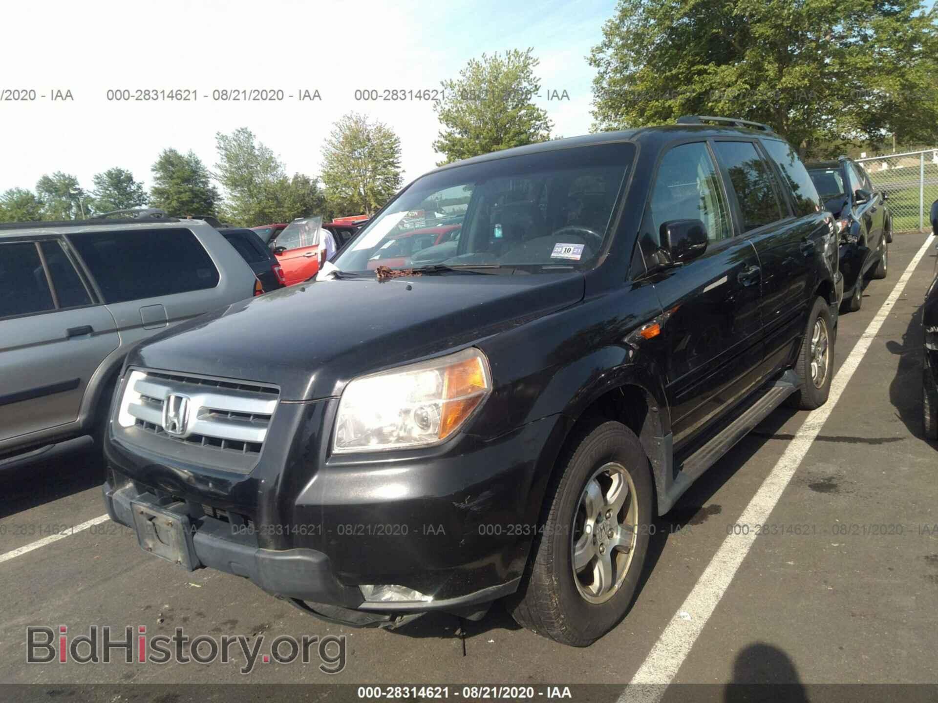 2007 HONDA PILOT - VIN: 2HKYF18567H511555 - Фото 2