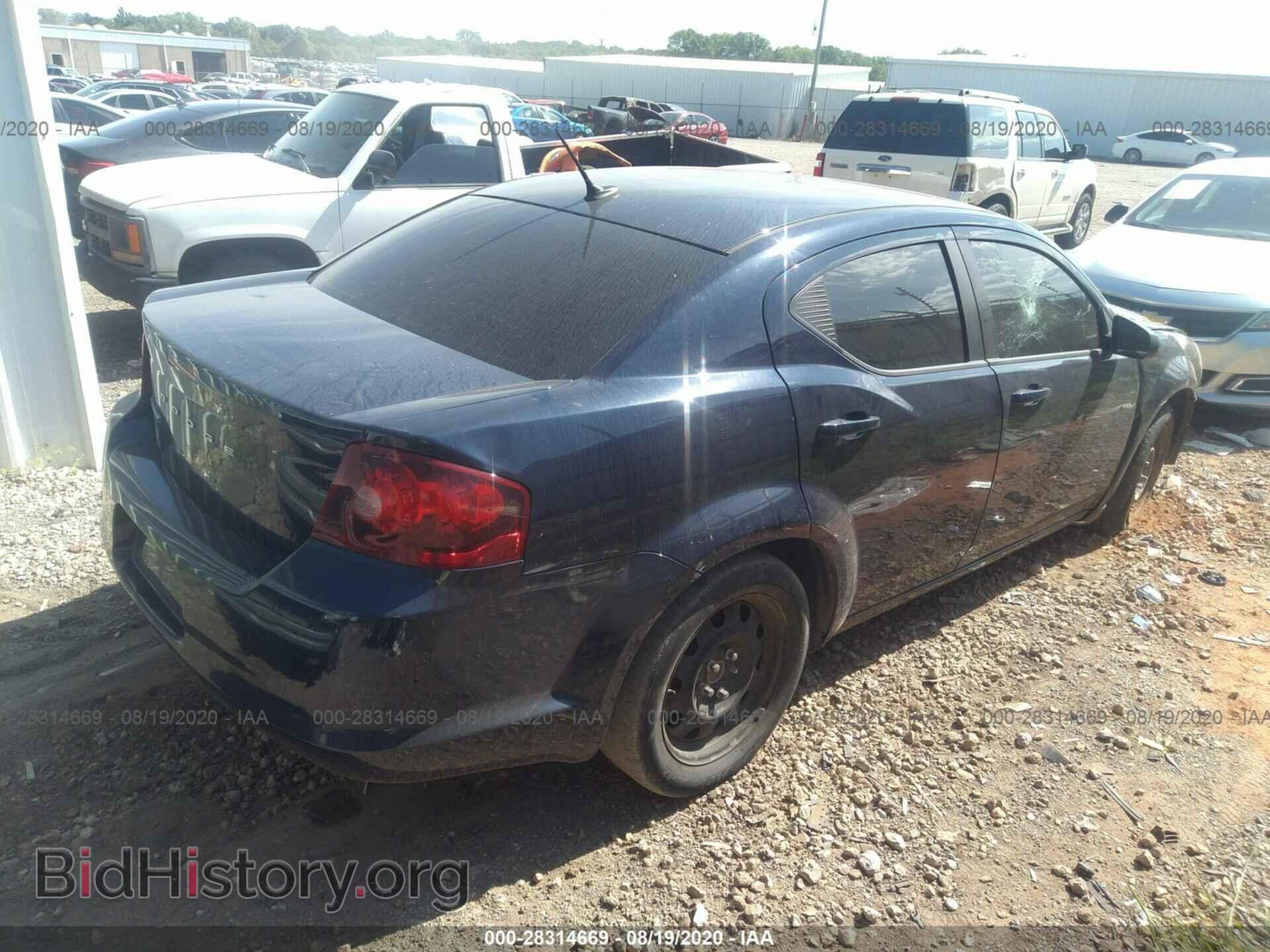 2013 DODGE AVENGER - VIN: 1C3CDZABXDN752016 - Фото 4