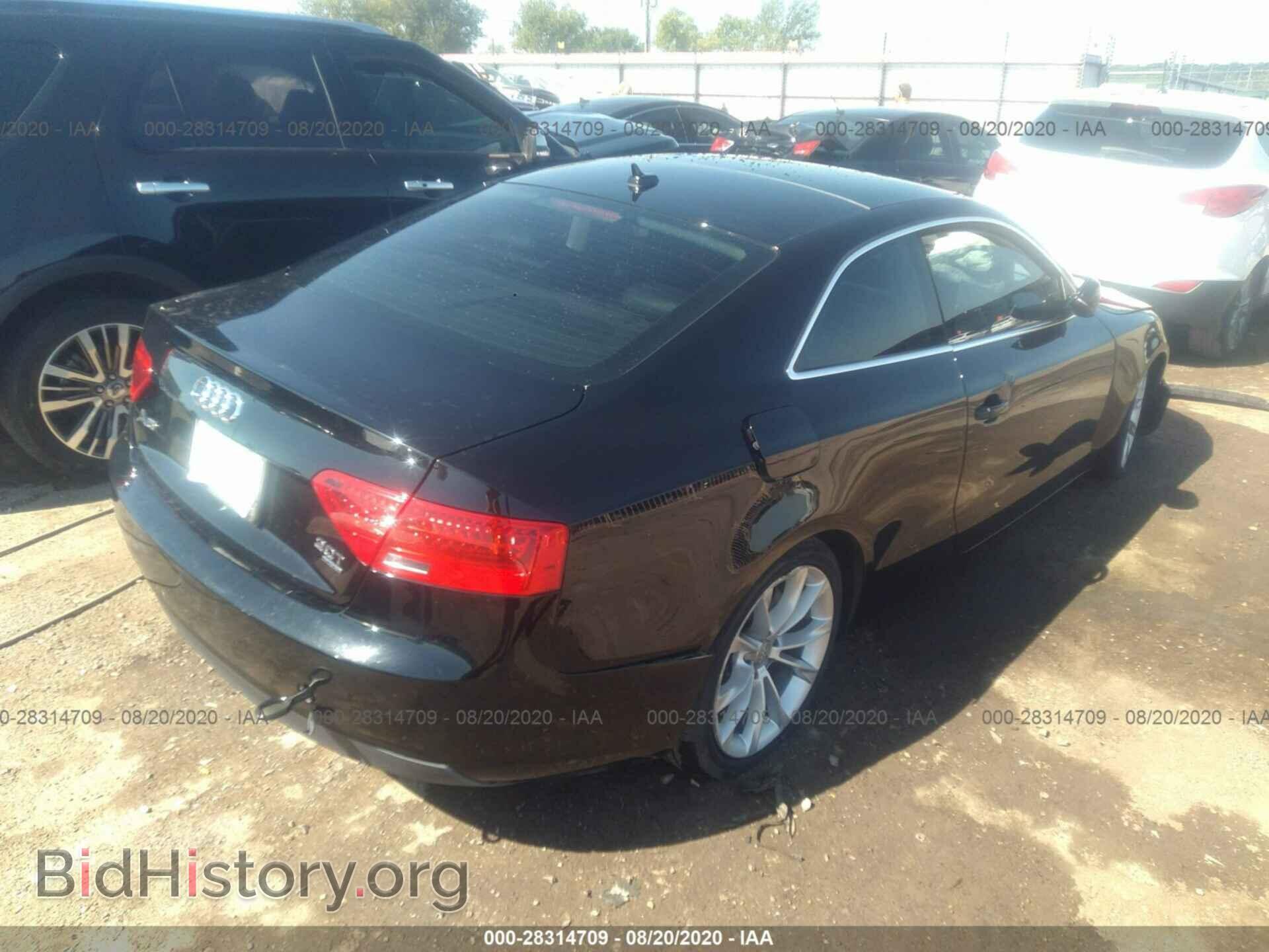 2013 AUDI A5 - VIN: WAULFAFR0DA059957 - Фото 4