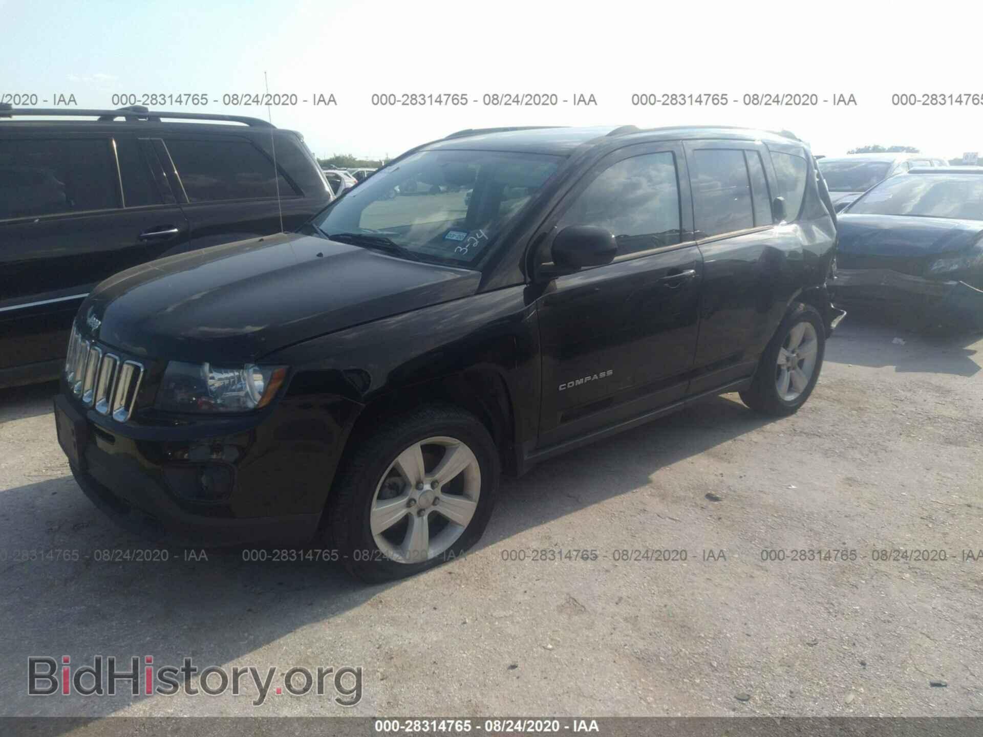 2016 JEEP COMPASS - VIN: 1C4NJCBA8GD574004 - Фото 2