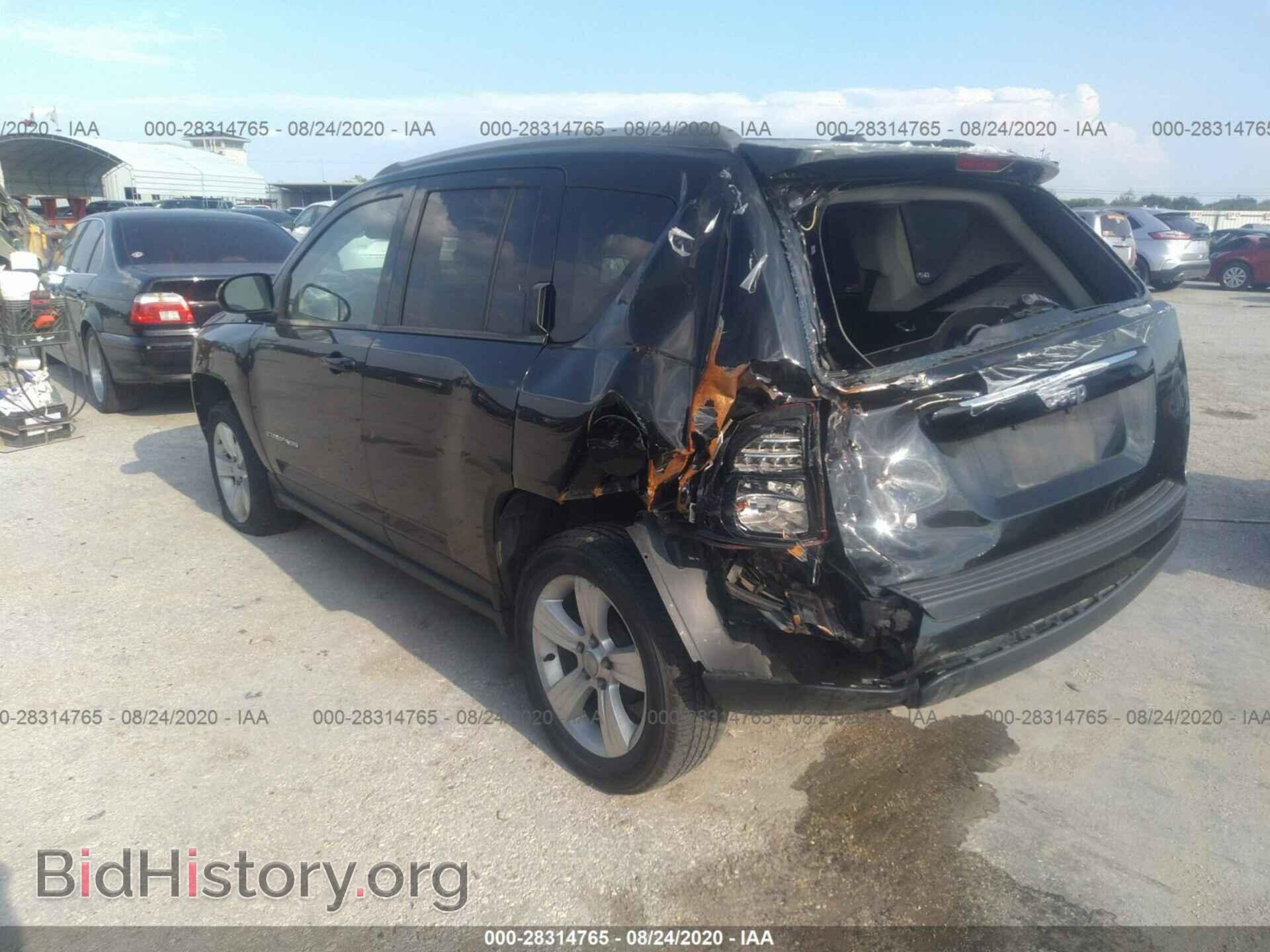 2016 JEEP COMPASS - VIN: 1C4NJCBA8GD574004 - Фото 3