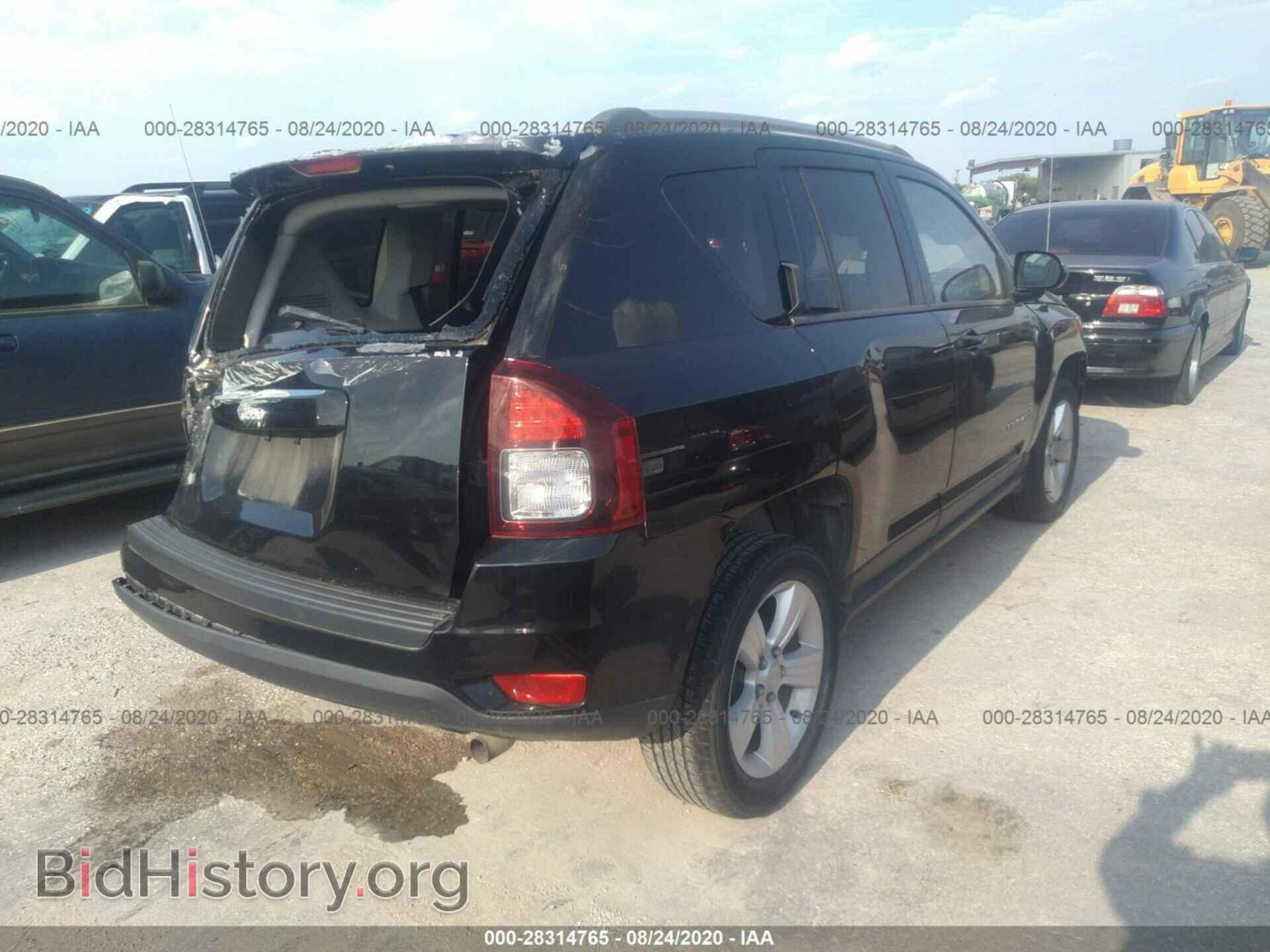2016 JEEP COMPASS - VIN: 1C4NJCBA8GD574004 - Фото 4