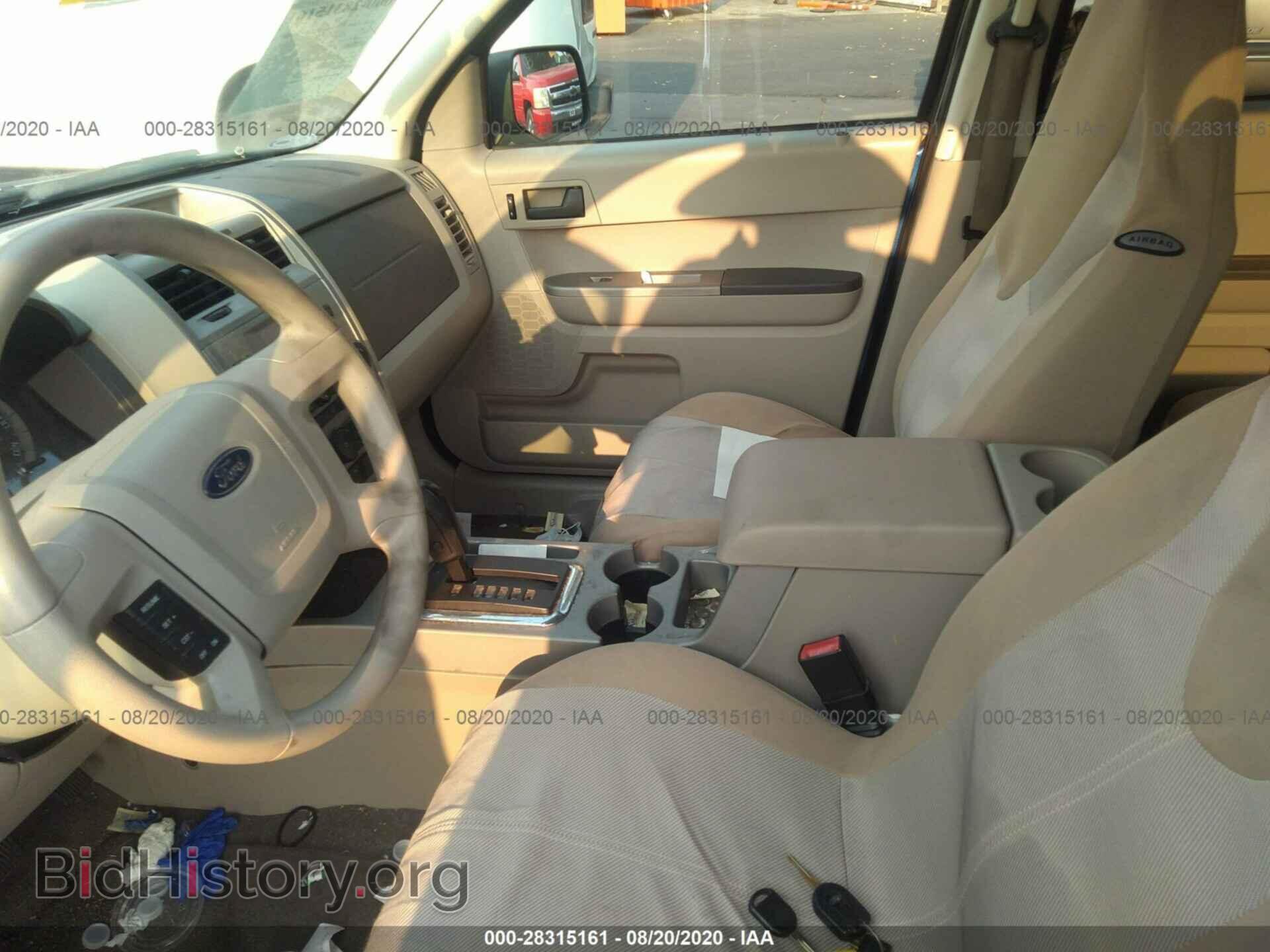 2008 FORD ESCAPE - VIN: 1FMCU03128KE53277 - Фото 5
