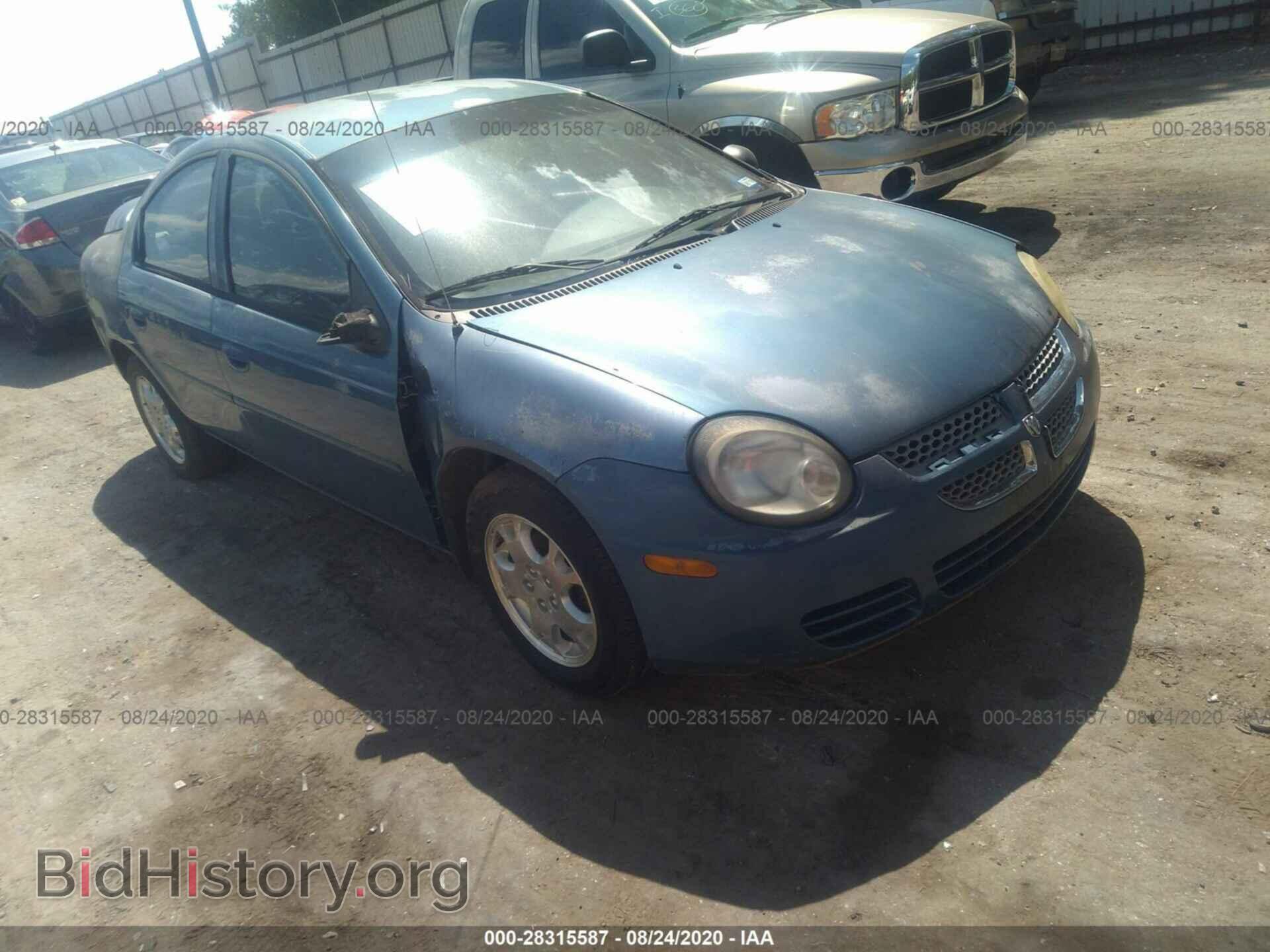 Photo 1B3ES56C43D150271 - DODGE NEON 2003