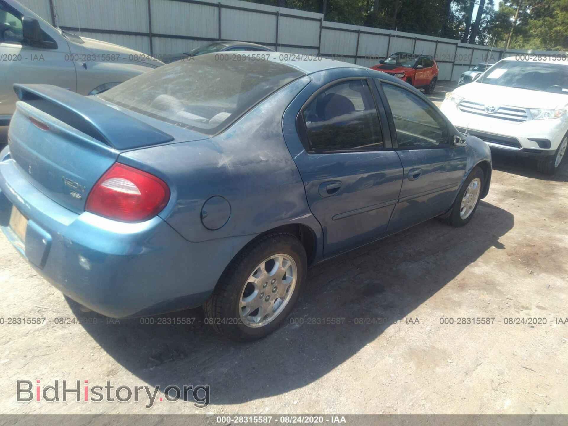 2003 DODGE NEON - VIN: 1B3ES56C43D150271 - Photo 4