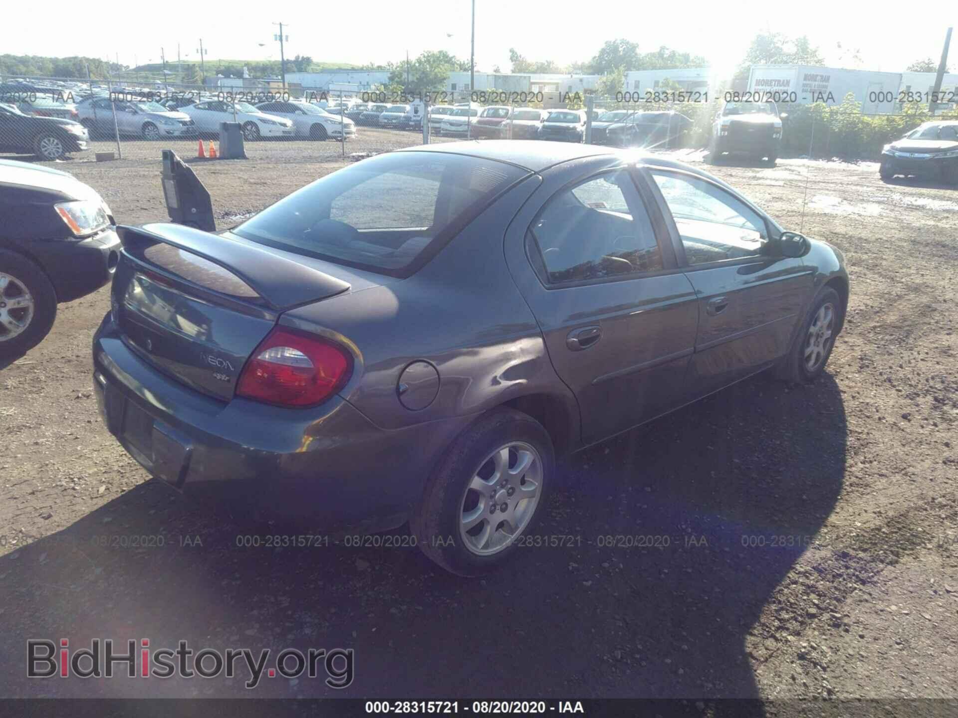 2004 DODGE NEON - VIN: 1B3ES56C14D543081 - Фото 4