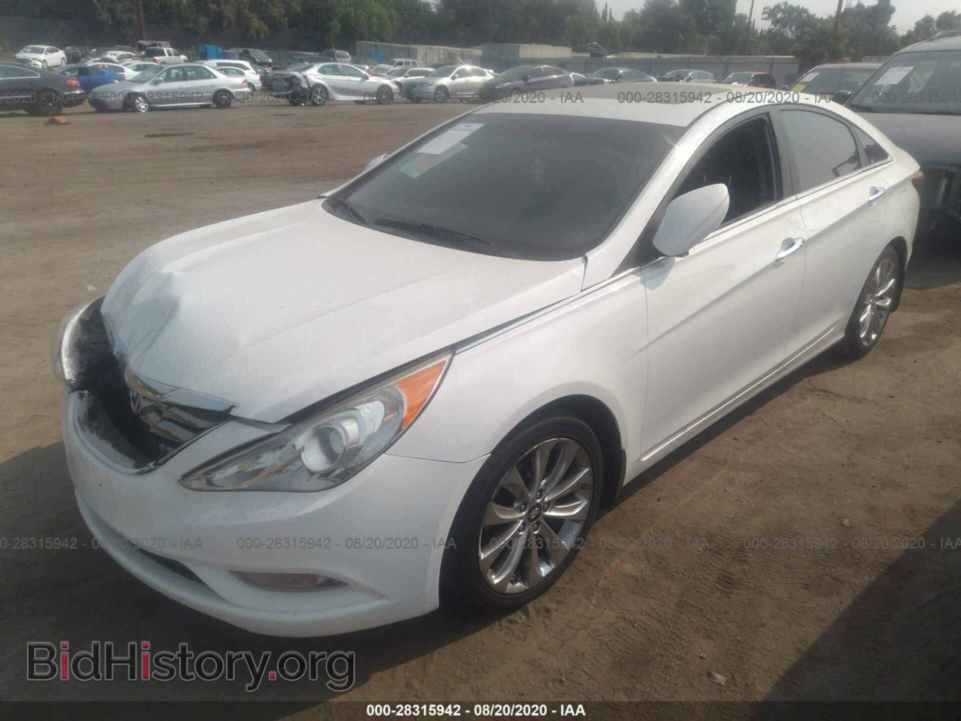 2012 HYUNDAI SONATA - VIN: 5NPEC4ABXCH367158 - Фото 2