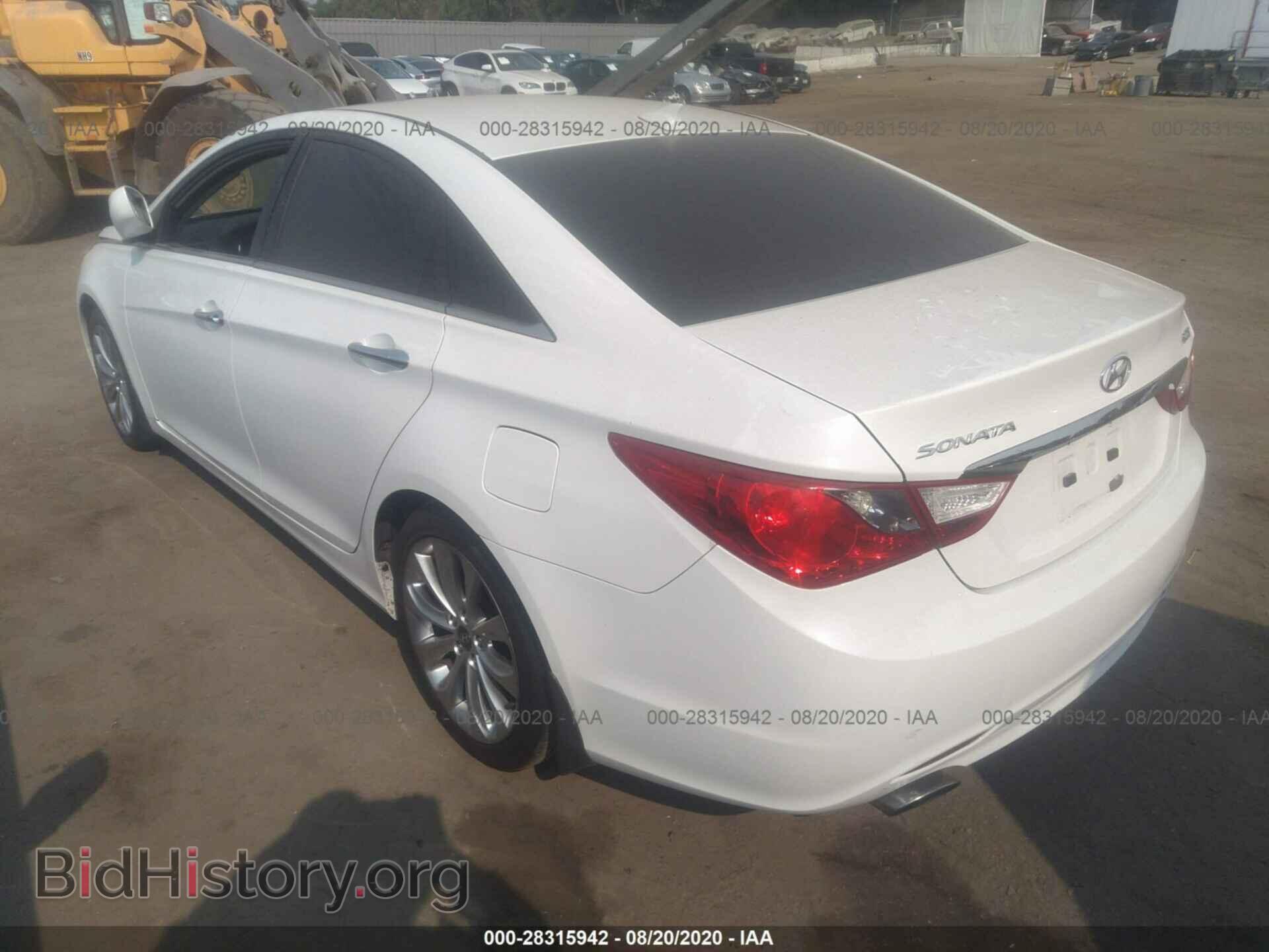 2012 HYUNDAI SONATA - VIN: 5NPEC4ABXCH367158 - Фото 3