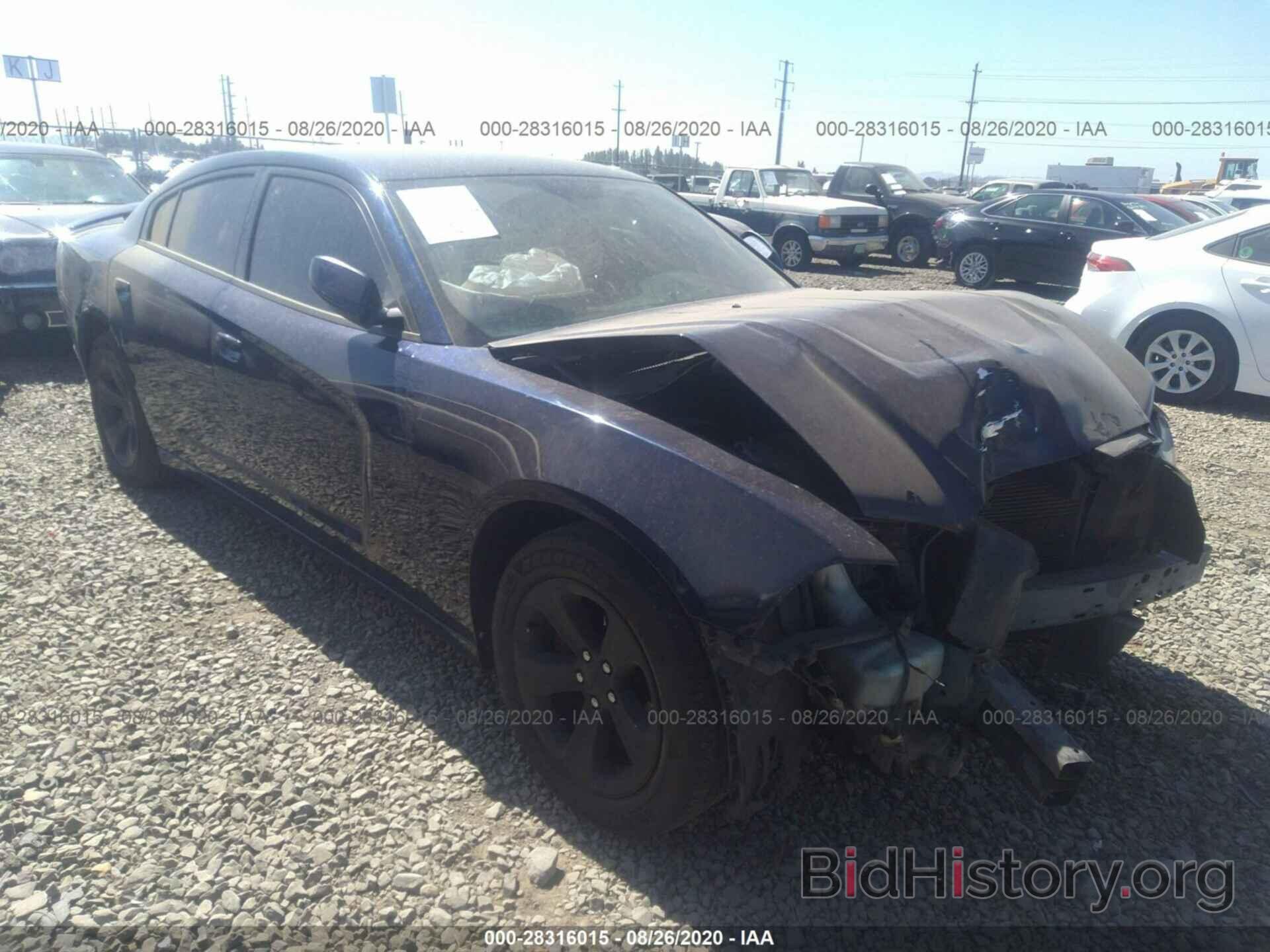 Photo 2C3CDXBG0EH350398 - DODGE CHARGER 2014