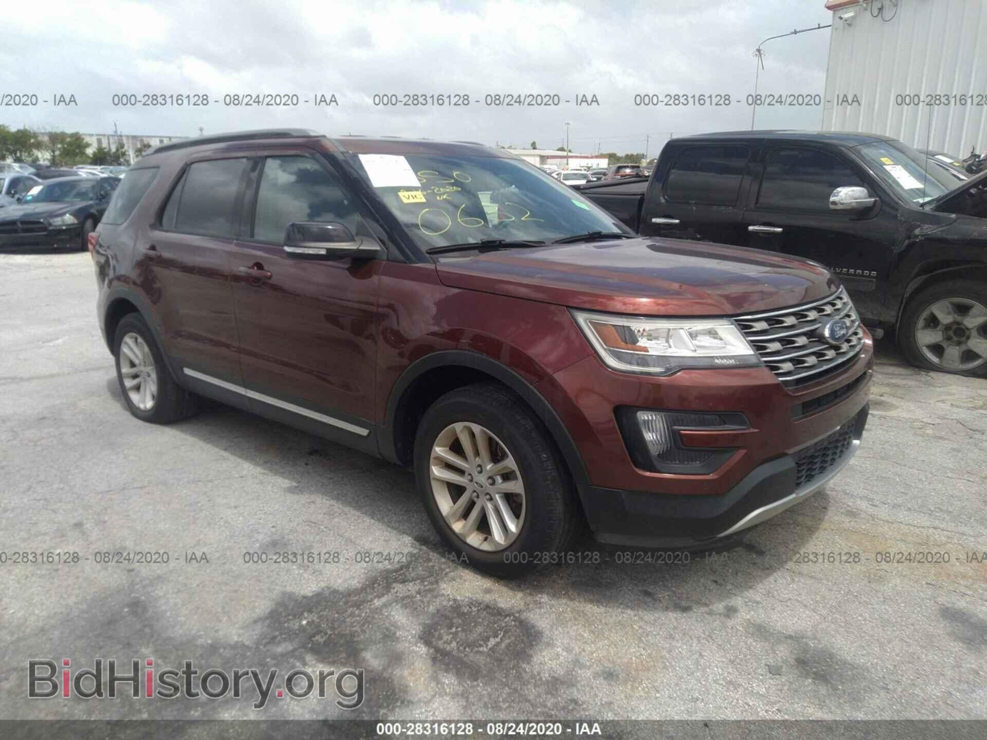 Фотография 1FM5K7D88GGA60632 - FORD EXPLORER 2016