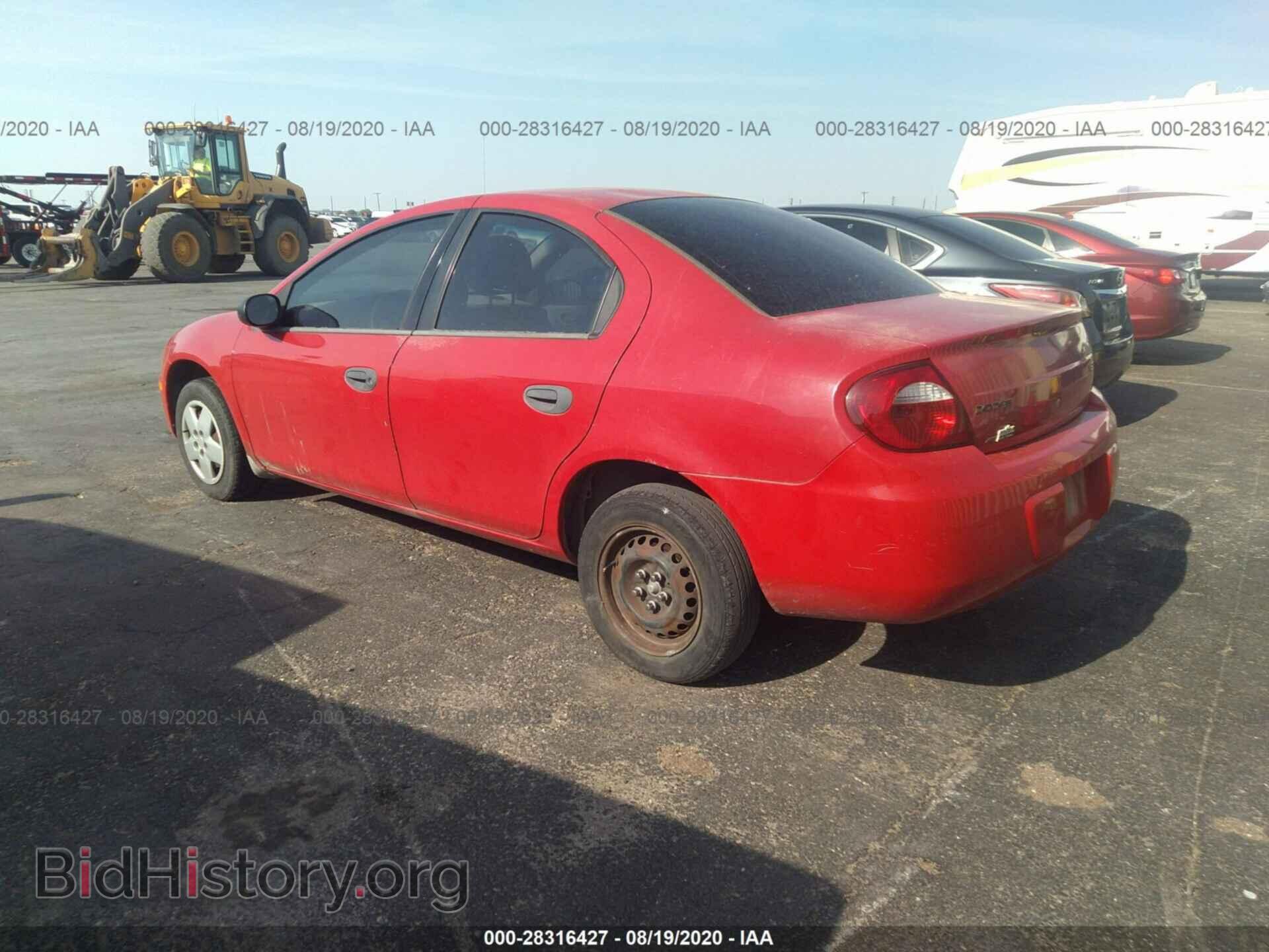 2005 DODGE NEON - VIN: 1B3ES26CX5D239117 - Фото 3