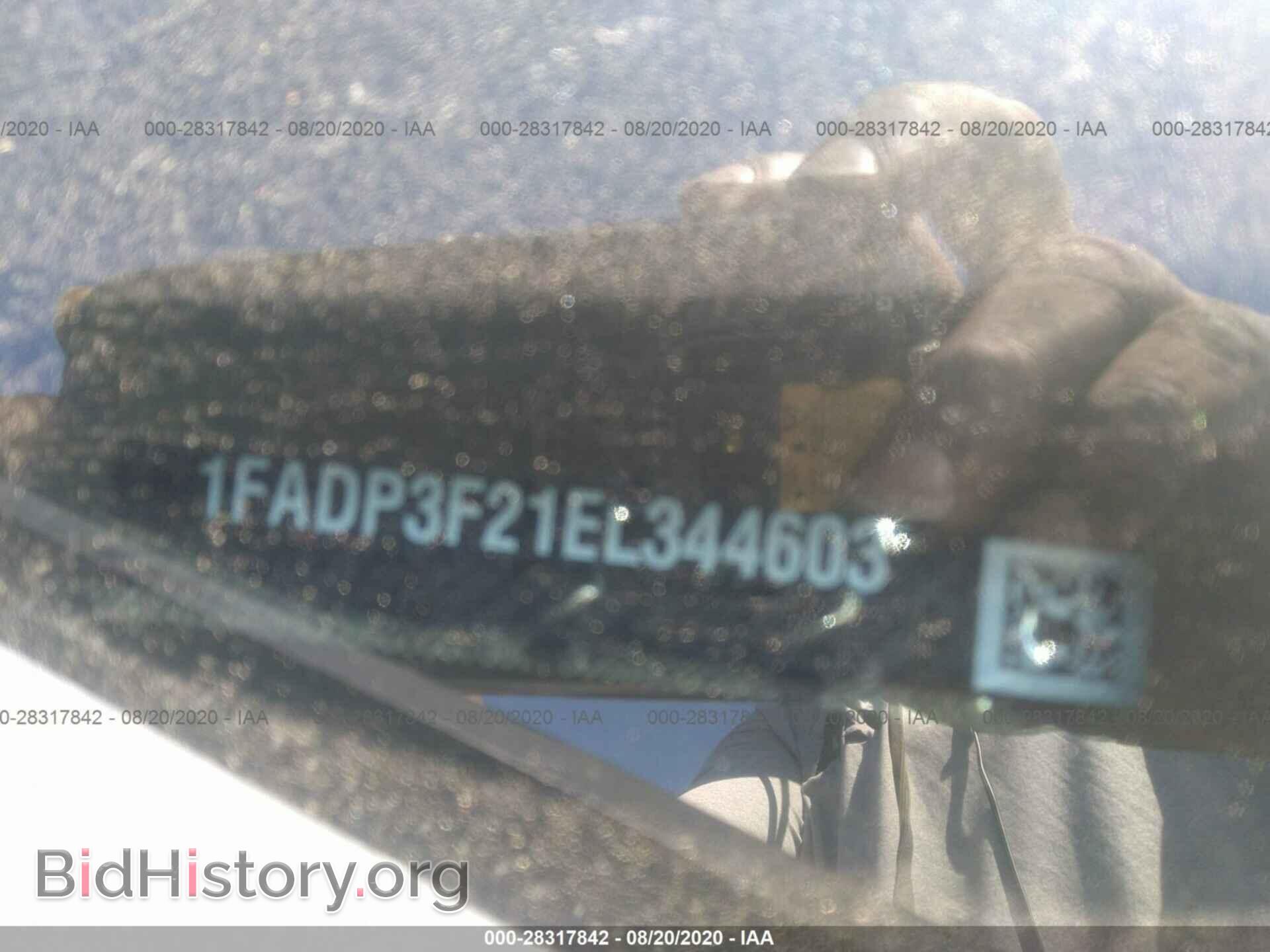2014 FORD FOCUS - VIN: 1FADP3F21EL344603 - Фото 9