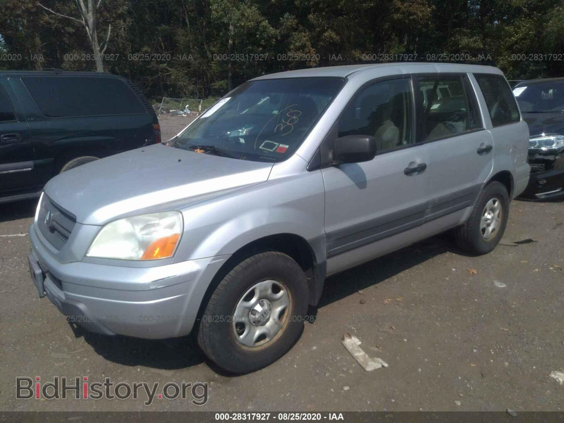 2005 HONDA PILOT - VIN: 2HKYF18155H552768 - Фото 2