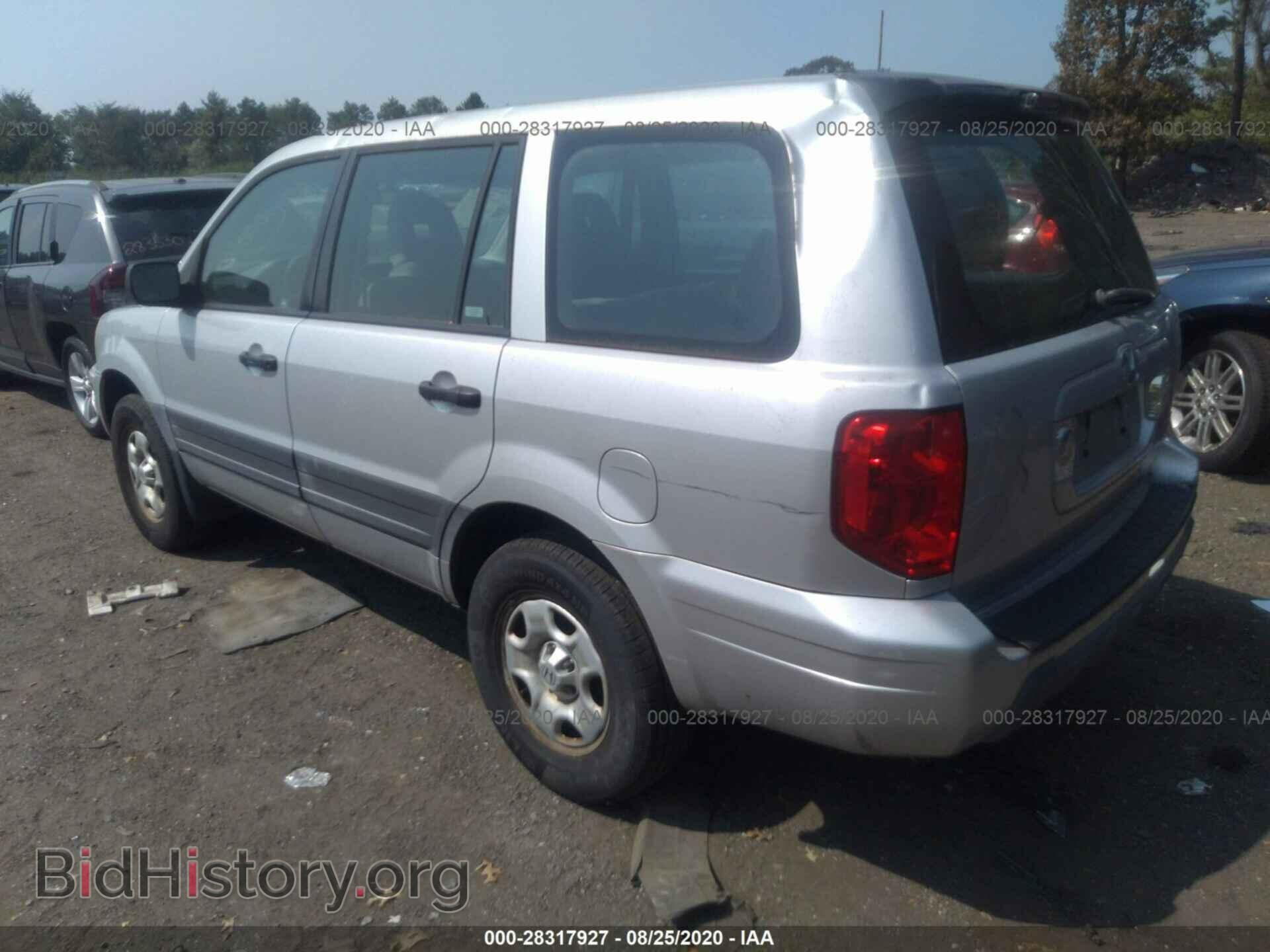2005 HONDA PILOT - VIN: 2HKYF18155H552768 - Фото 3