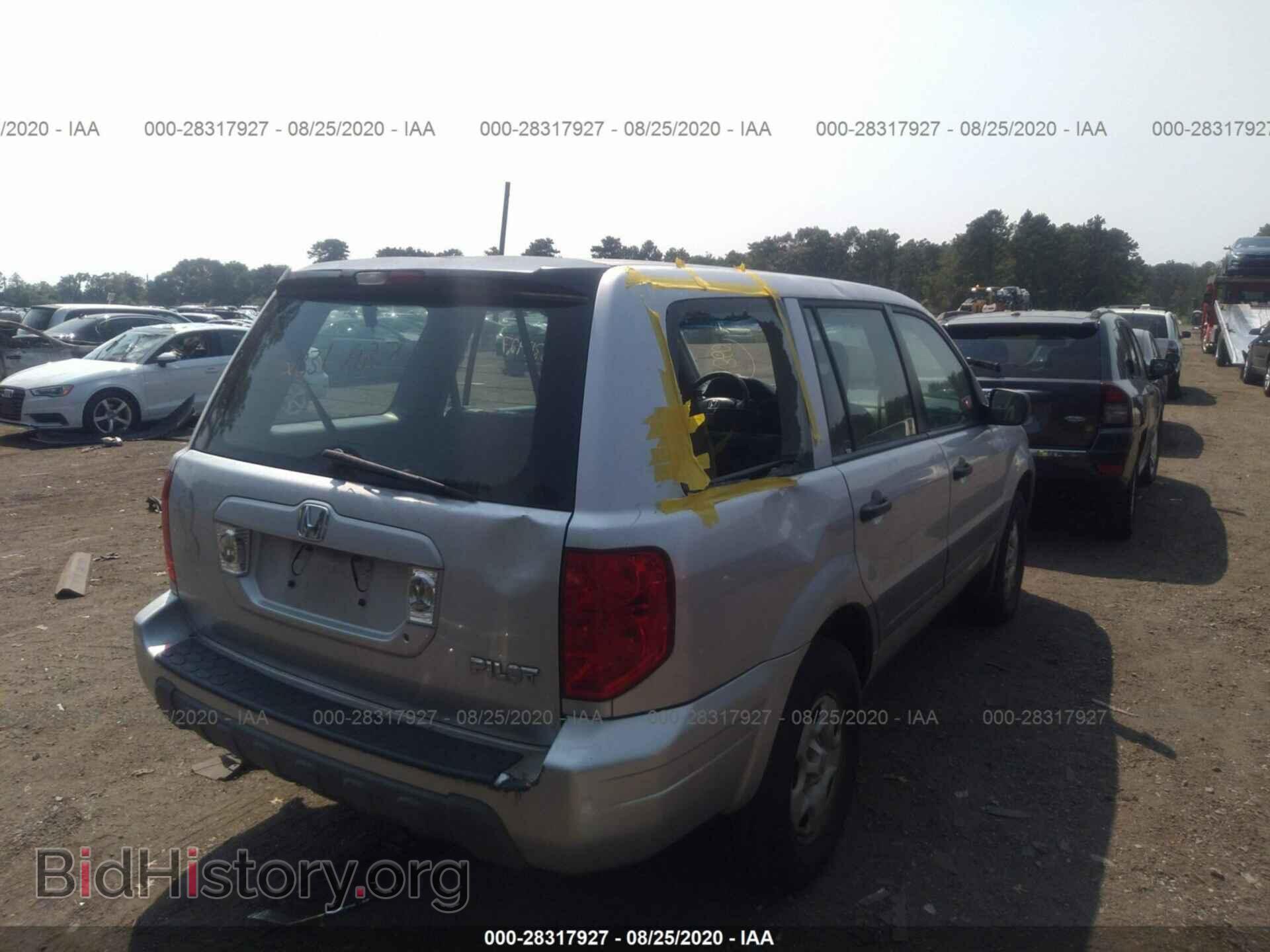2005 HONDA PILOT - VIN: 2HKYF18155H552768 - Фото 6