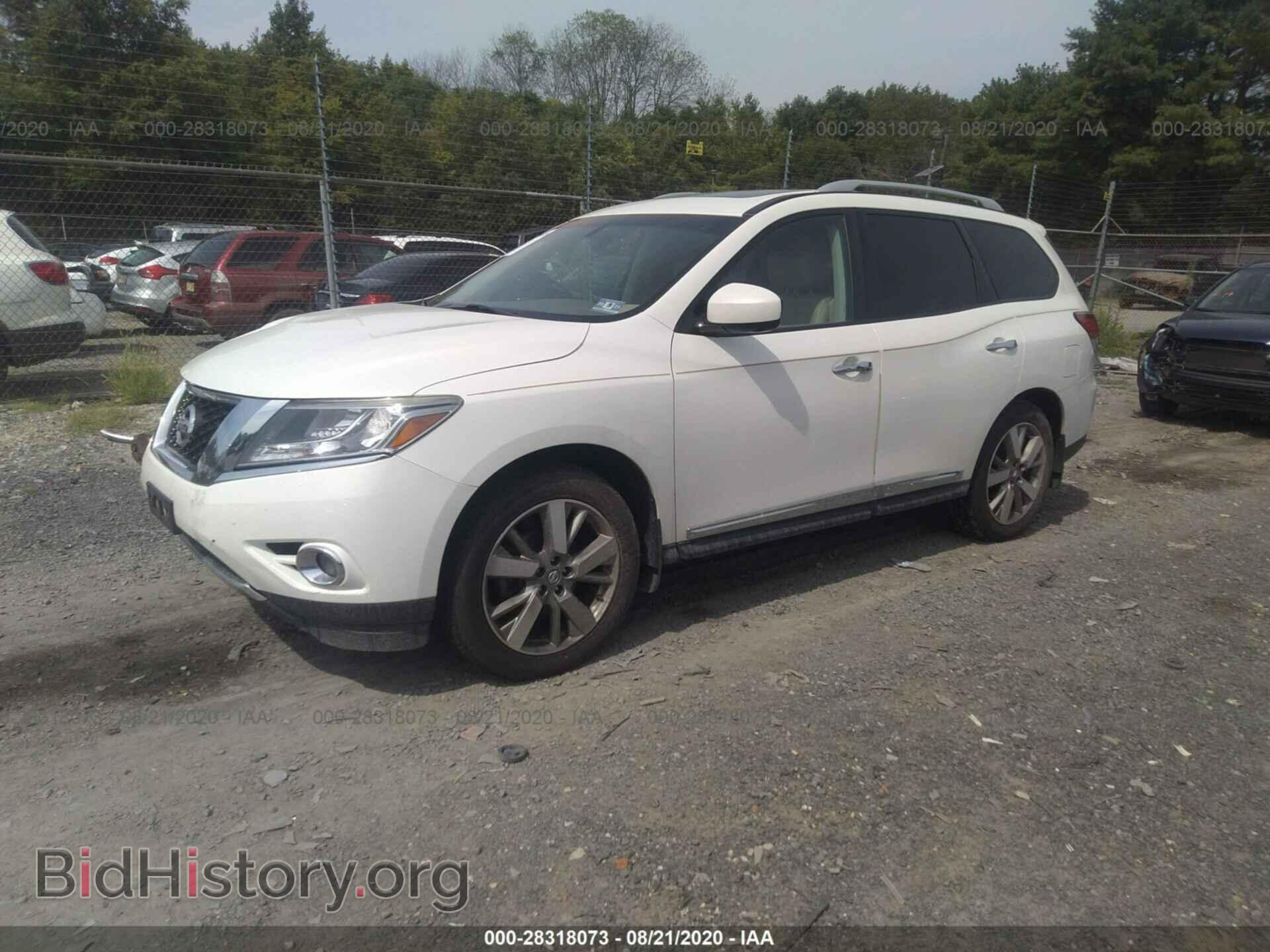 2014 NISSAN PATHFINDER - VIN: 5N1AR2MM2EC712210 - Фото 2