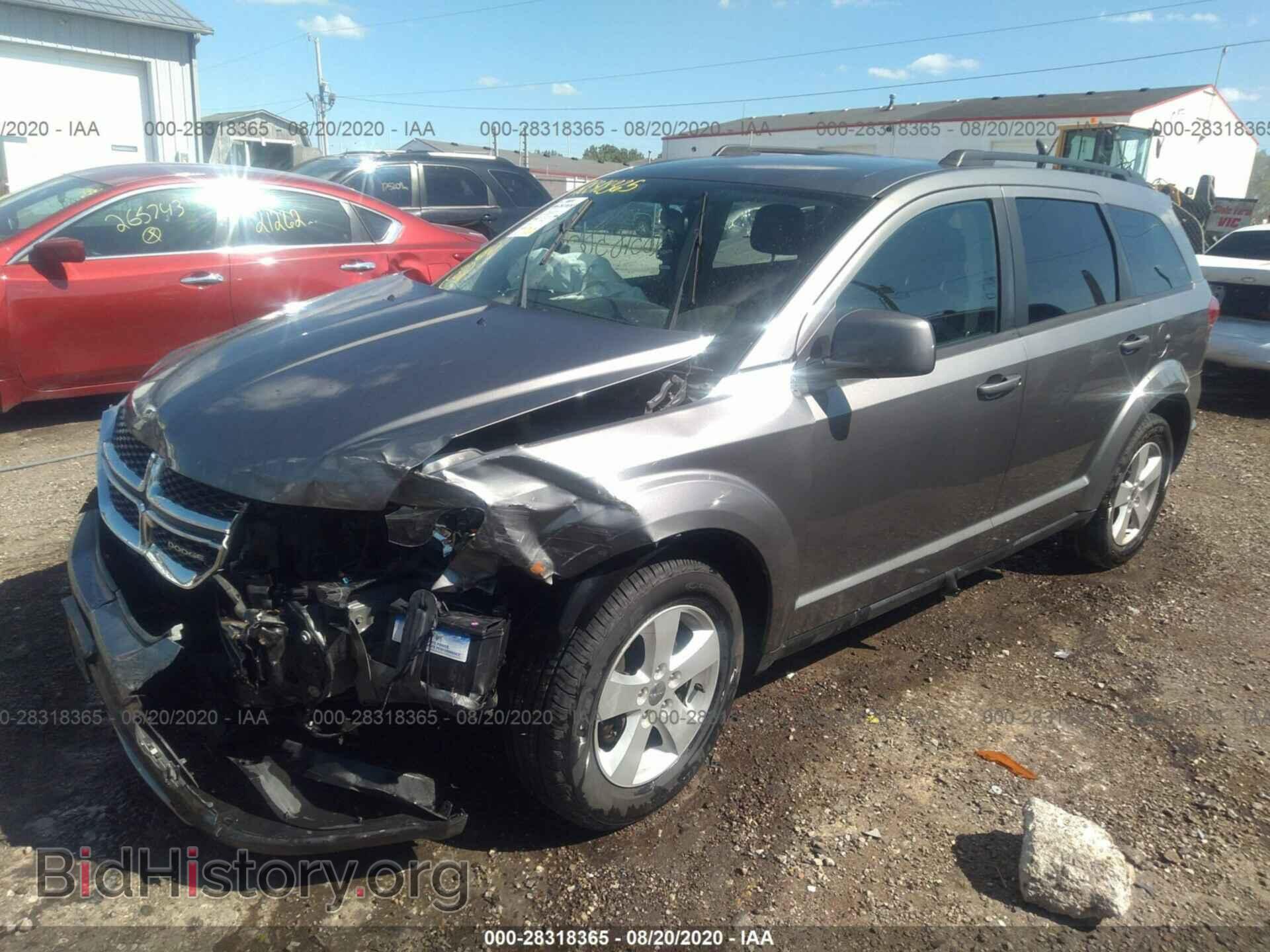 2012 DODGE JOURNEY - VIN: 3C4PDCBG5CT181215 - Фото 2