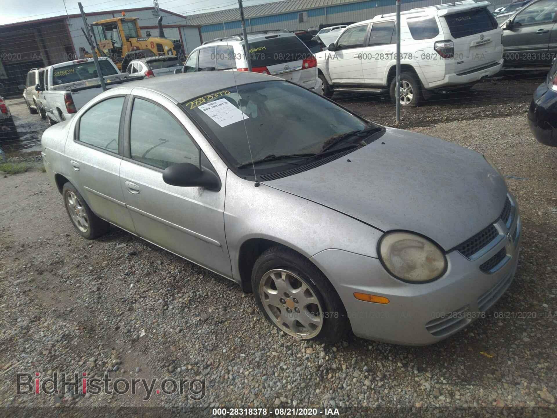 Photo 1B3ES56C25D143399 - DODGE NEON 2005