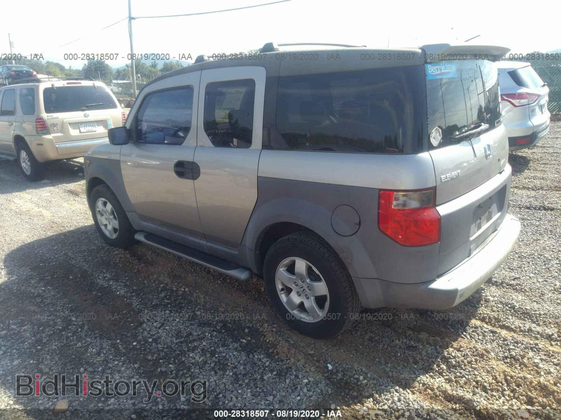 2003 HONDA ELEMENT - VIN: 5J6YH18543L001439 - Фото 3